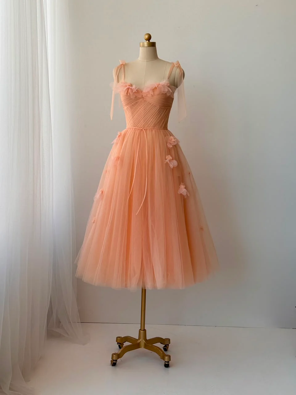Apricot Chérie Dress