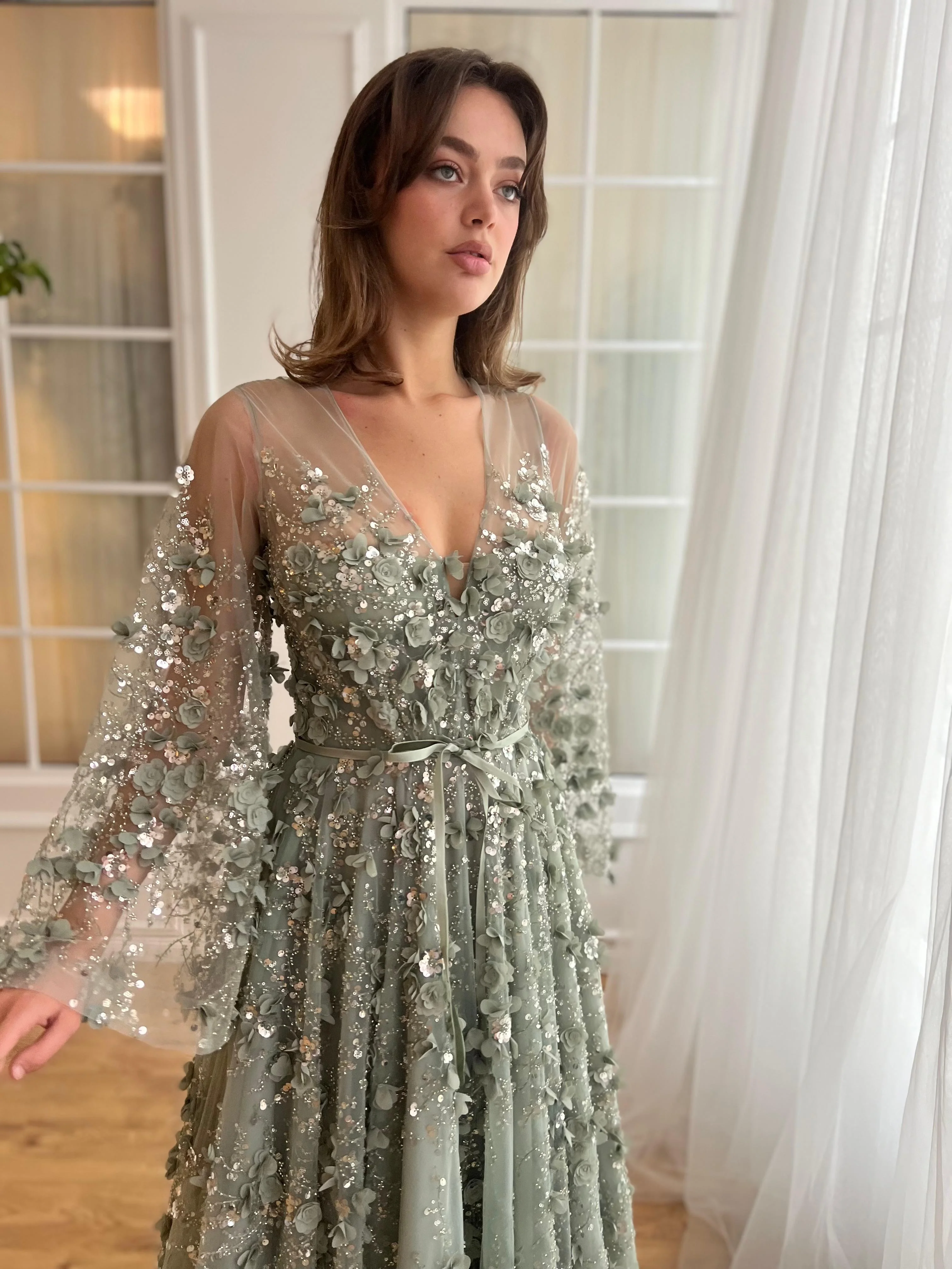 Ash Blooms Serenade Gown