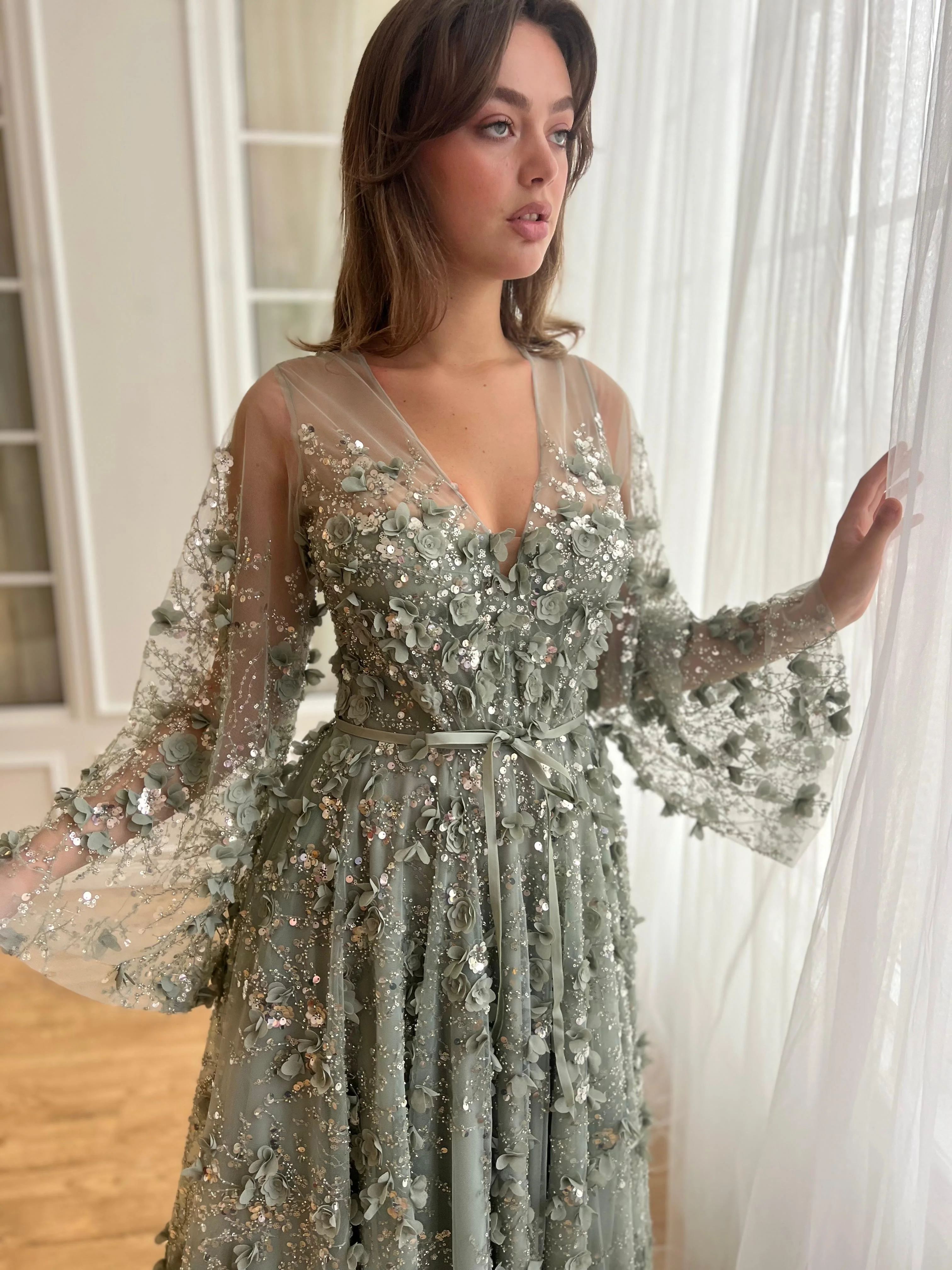 Ash Blooms Serenade Gown - Image 2