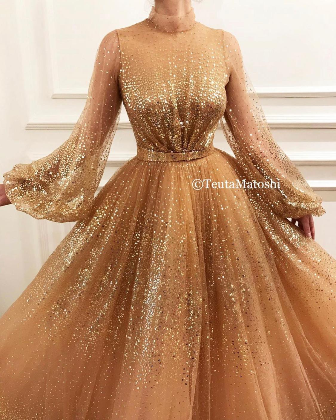 Aura Gleam Gown