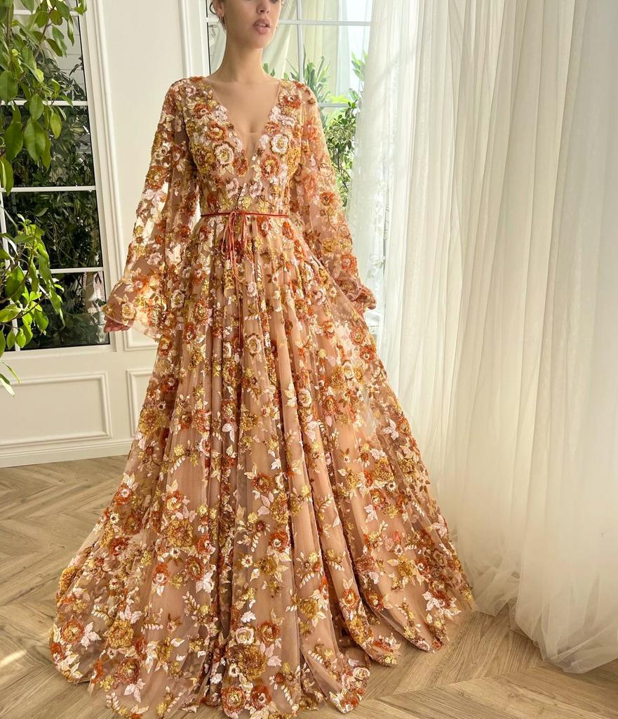Autumn Odyssey Aria Gown - Image 3