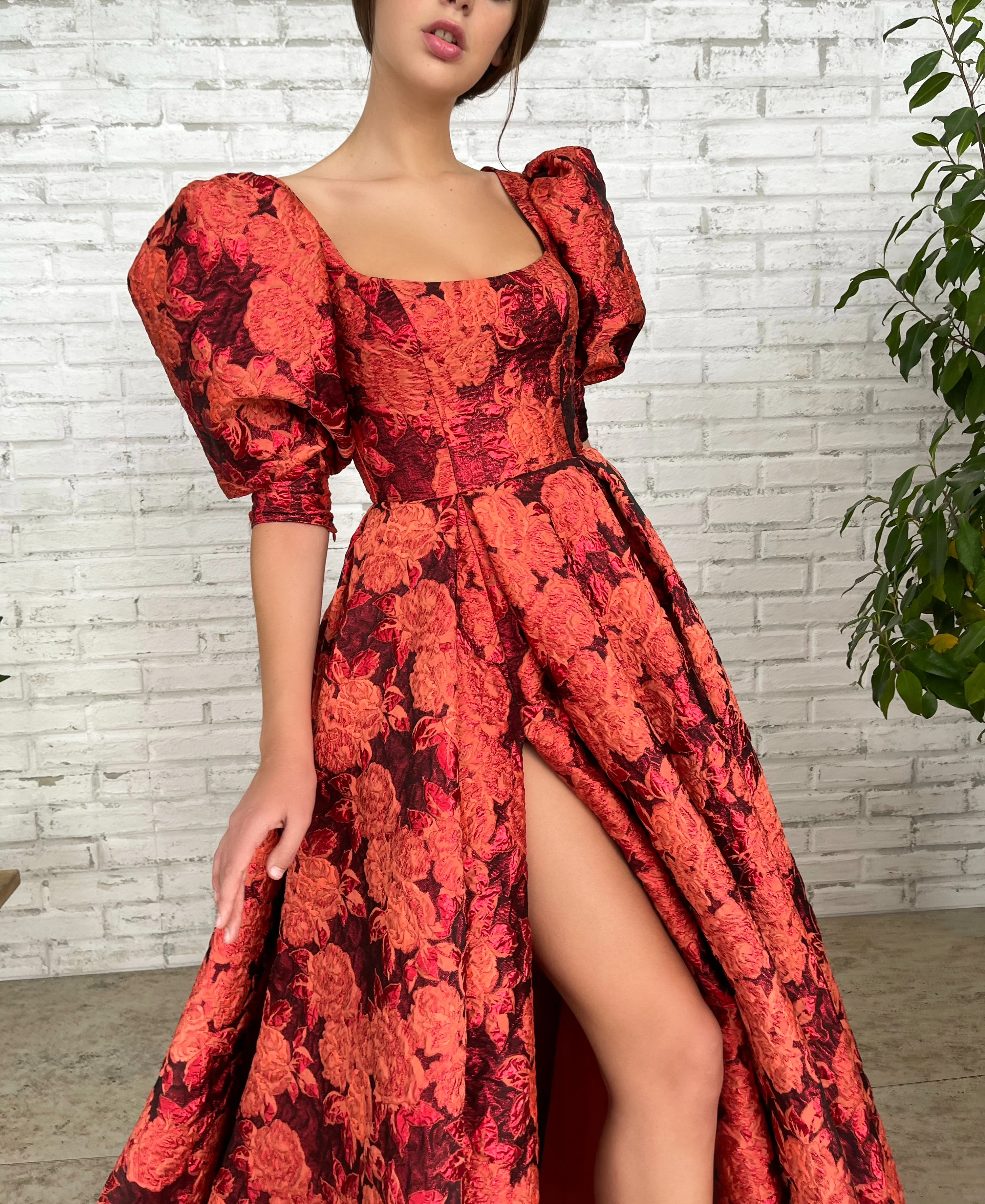 Autumnal Sunset Gown - Image 3