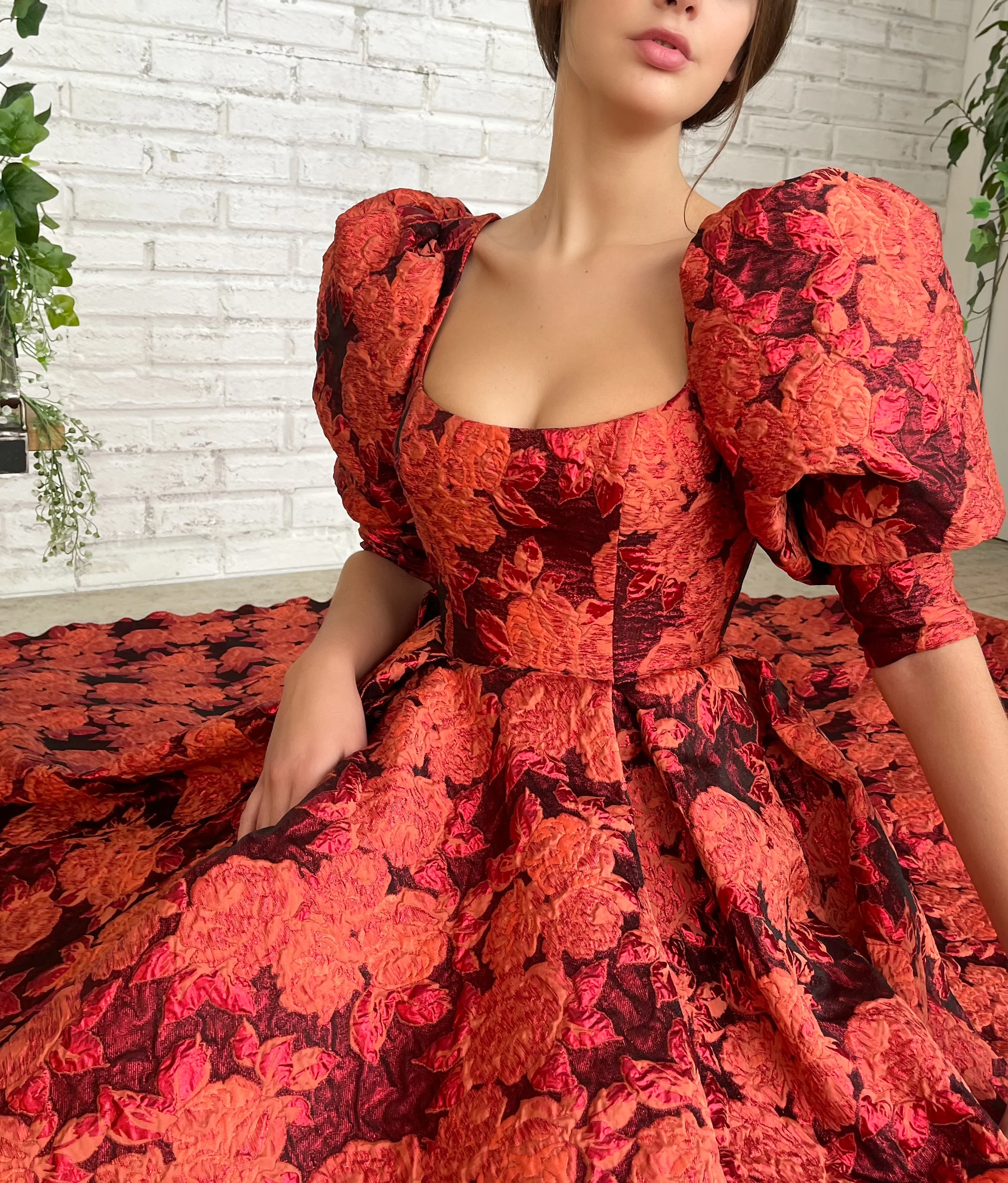 Autumnal Sunset Gown - Image 4