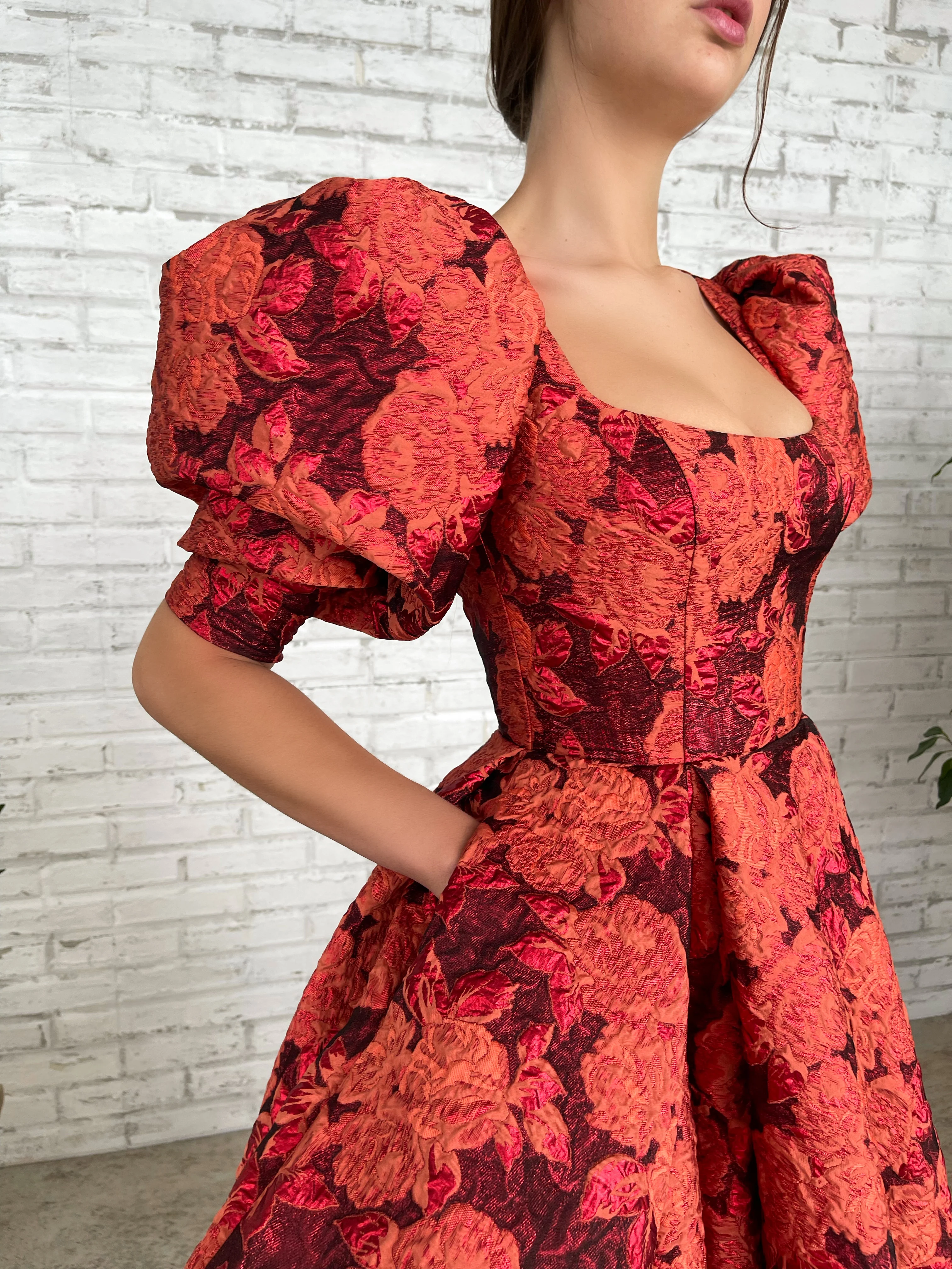 Autumnal Sunset Gown - Image 6
