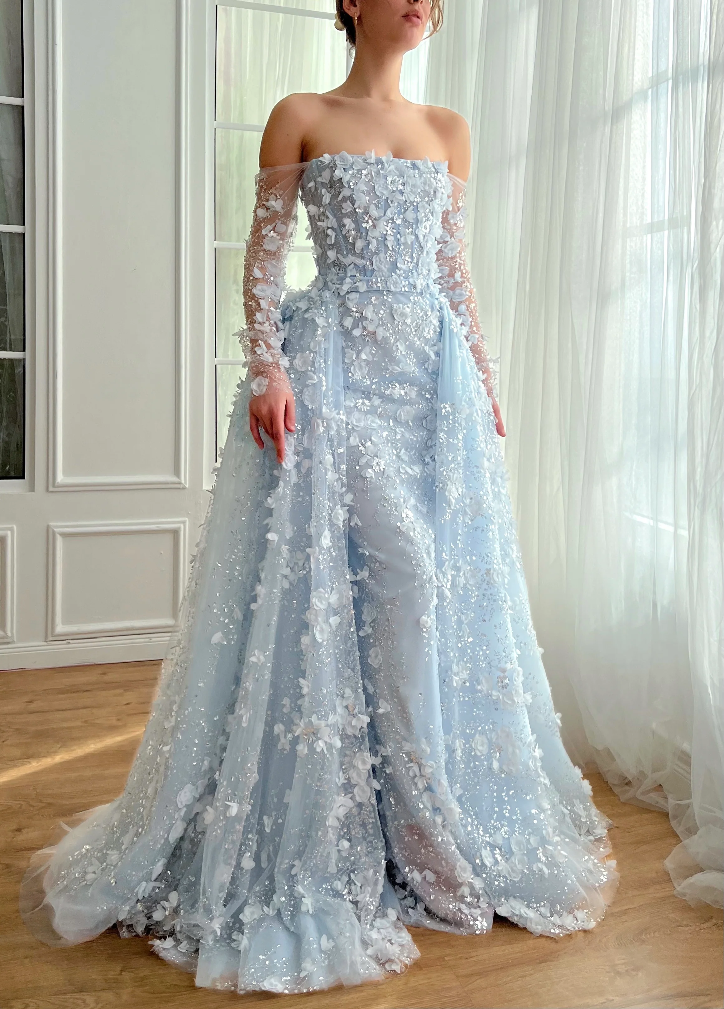 Baby Blue Serenade Gown - Image 5