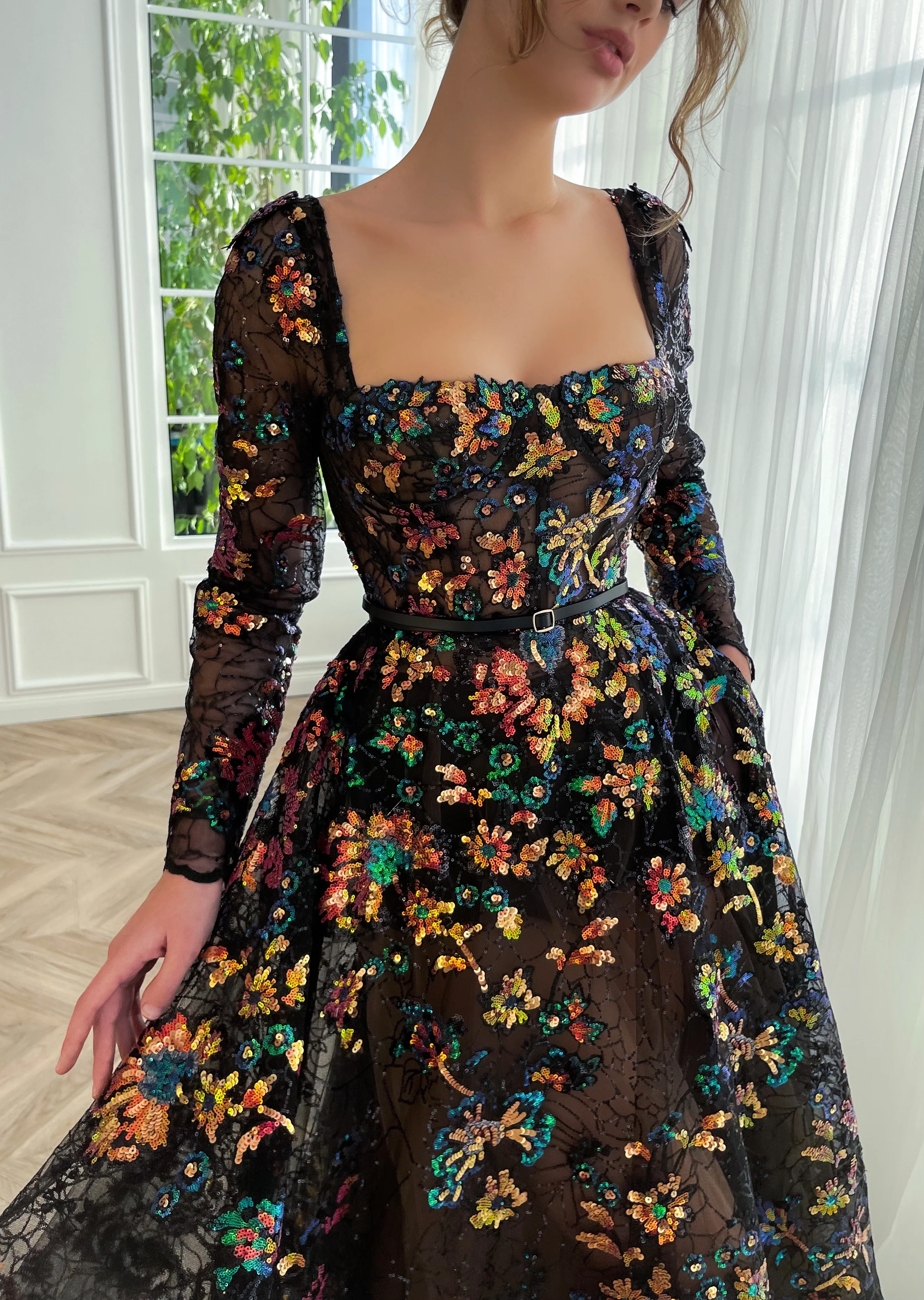 Black Swan Mosaic Gown - Image 5