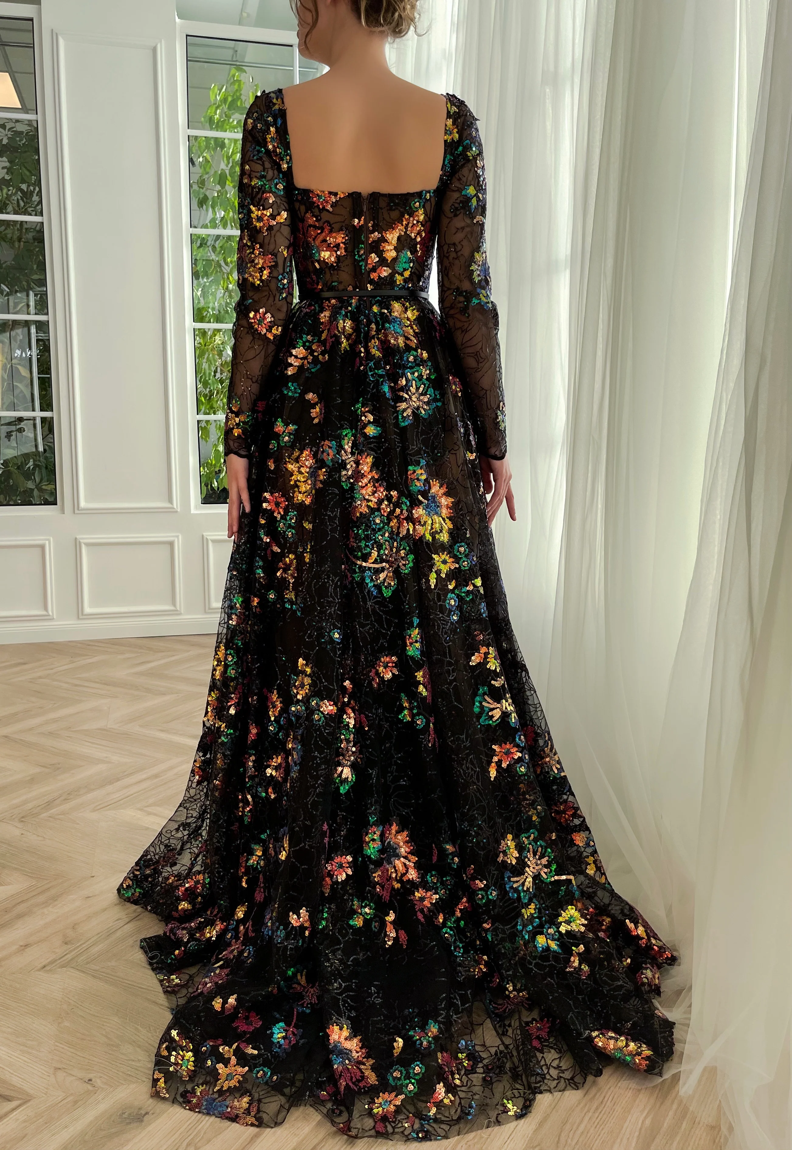 Black Swan Mosaic Gown - Image 7
