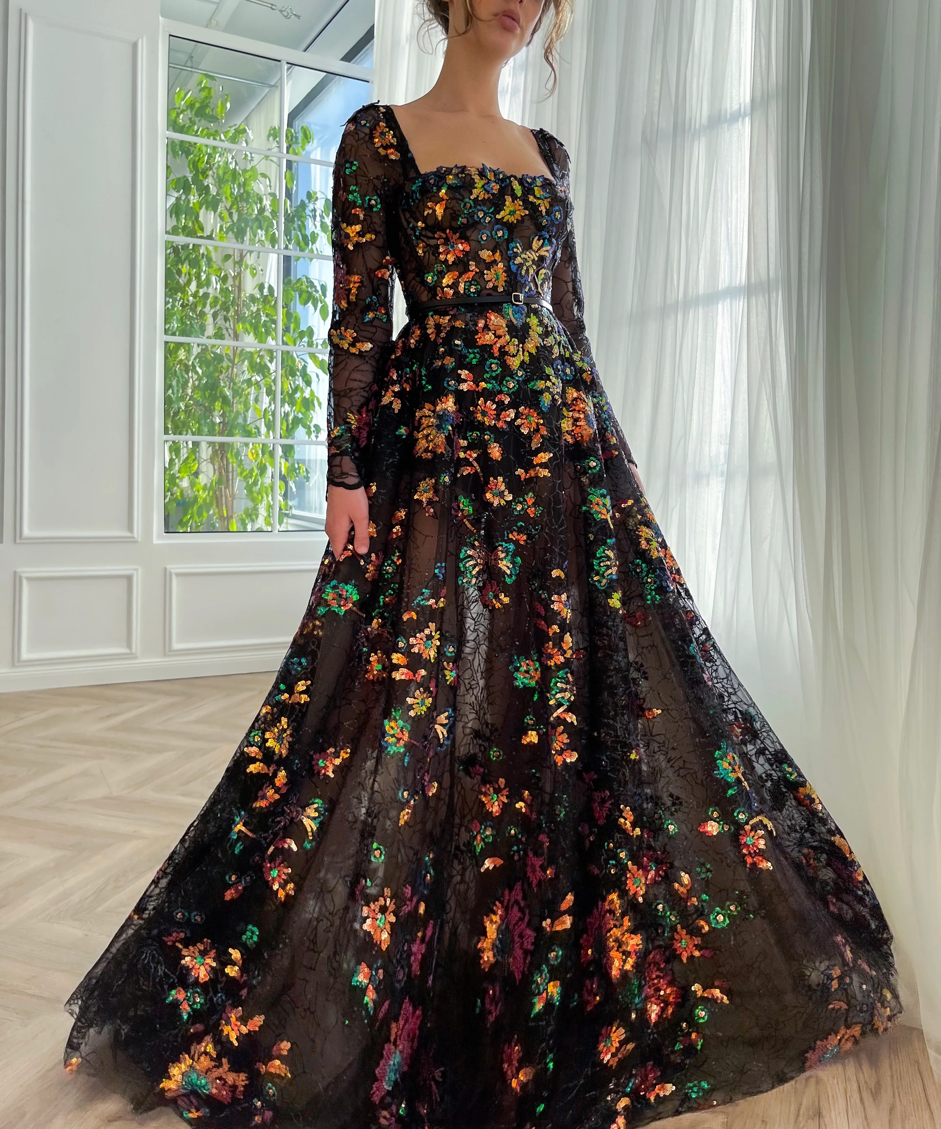 Black Swan Mosaic Gown - Image 8