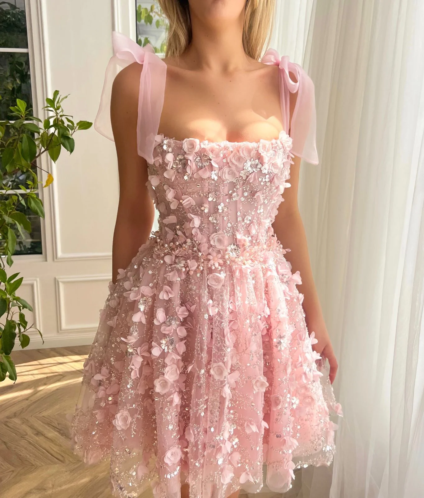 Blooming Serenade Mini Dress - Image 2