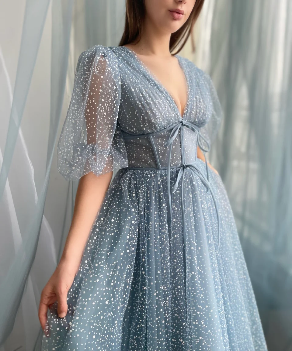 Blue Skies Corset Dress - Image 2