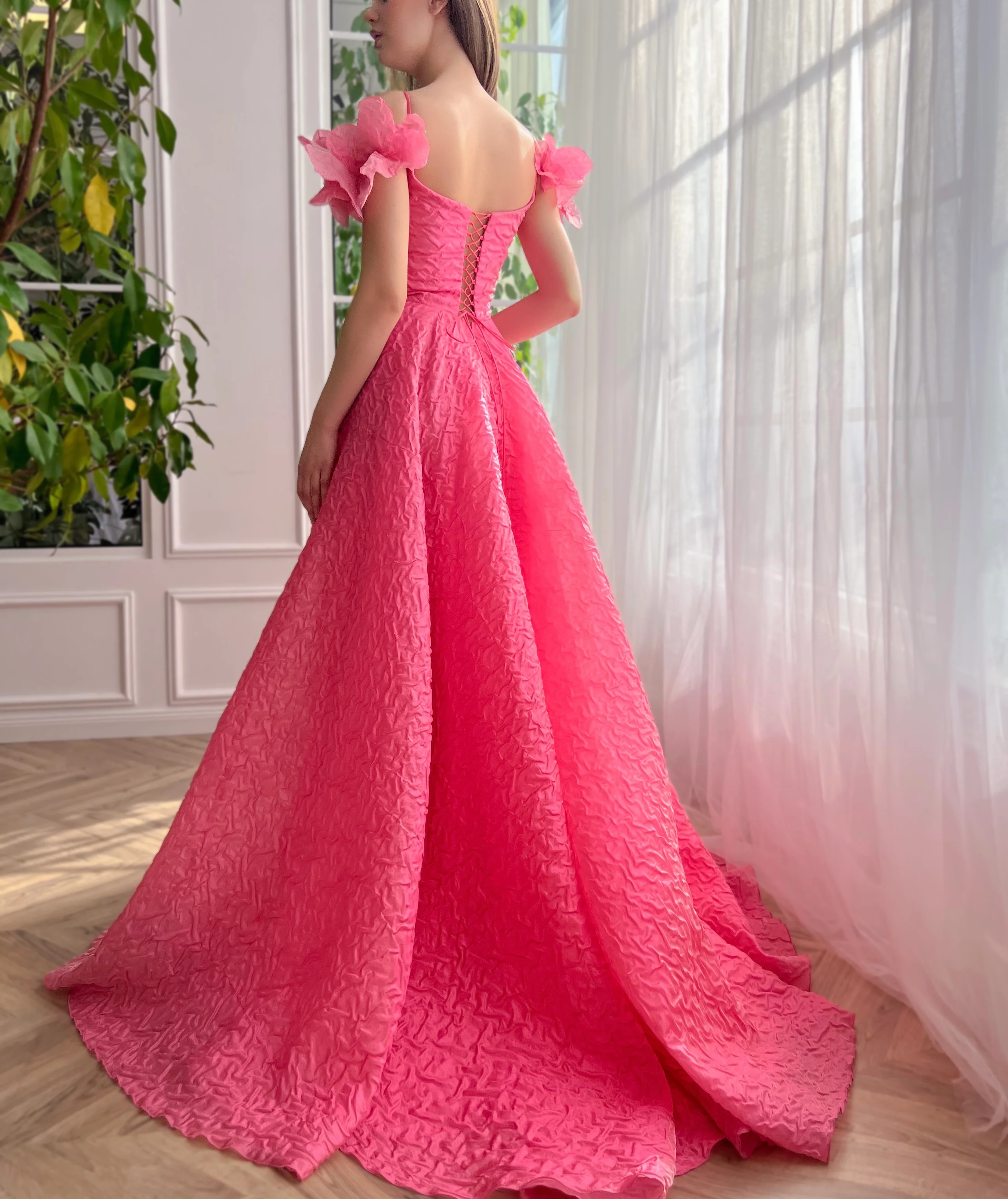Blush Blossom Gala Gown - Image 6