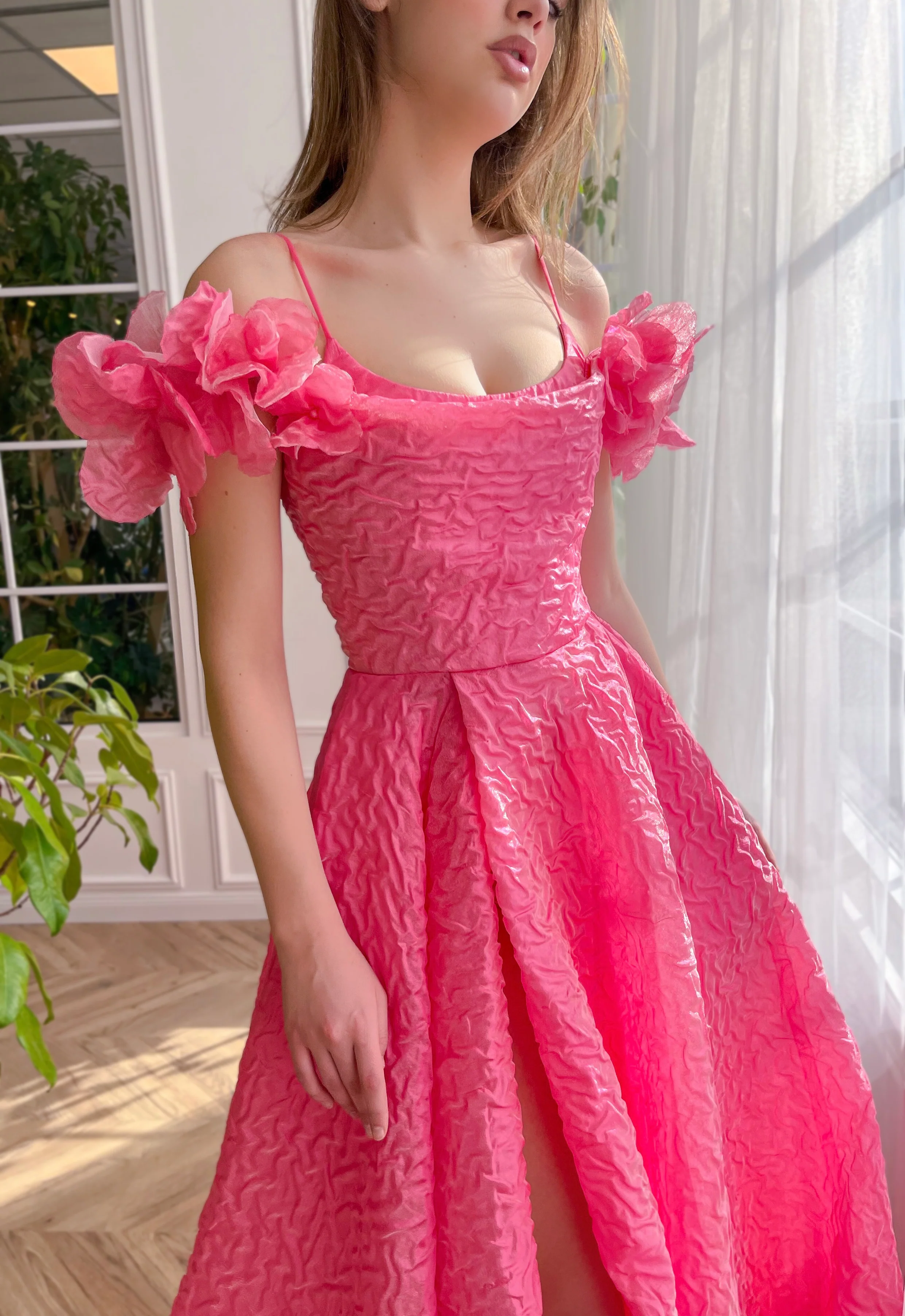 Blush Blossom Gala Gown - Image 7
