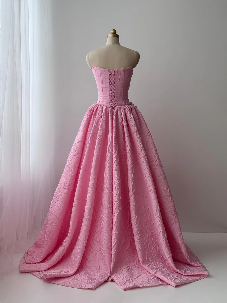 Blush Palais Gown - Image 4