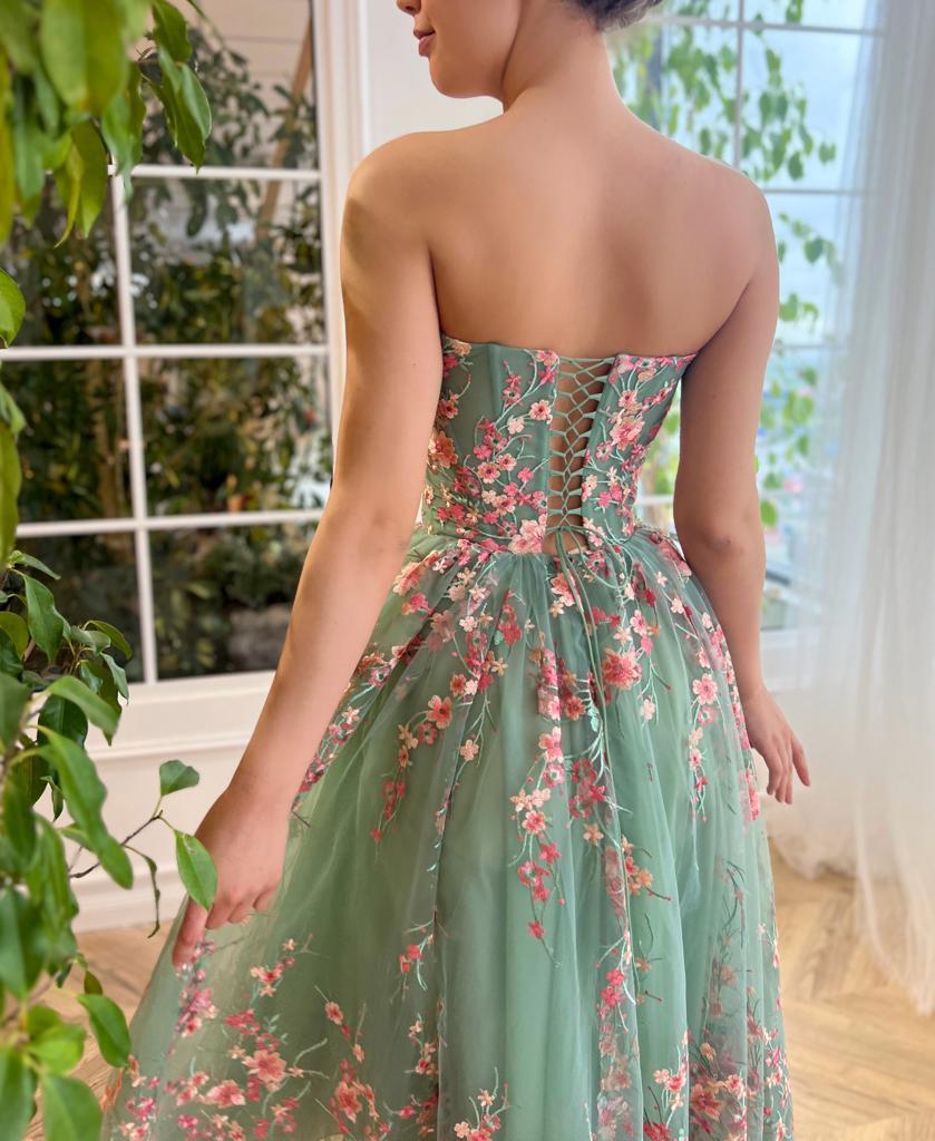 Blushed Rose Bouquet Dress - Image 5
