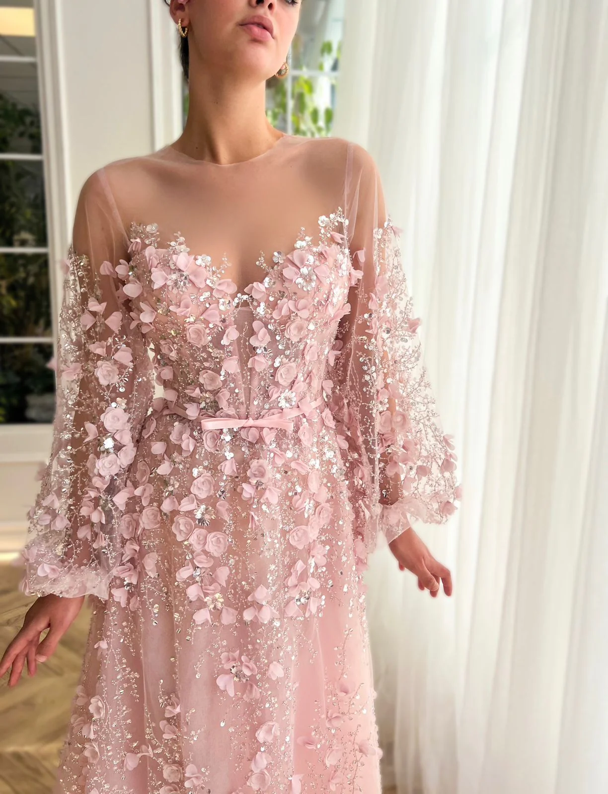 Blushing Blooms Serenade Gown - Image 4