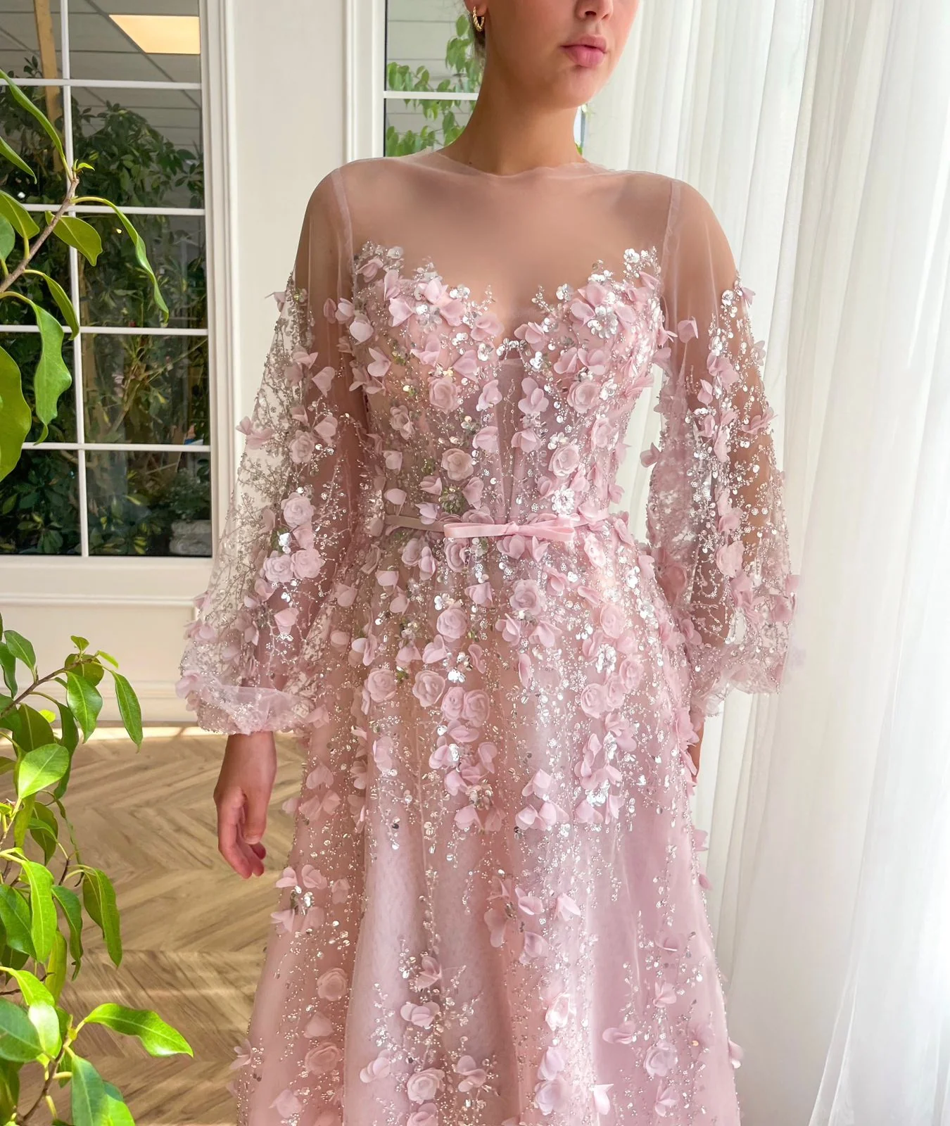 Blushing Blooms Serenade Gown - Image 5