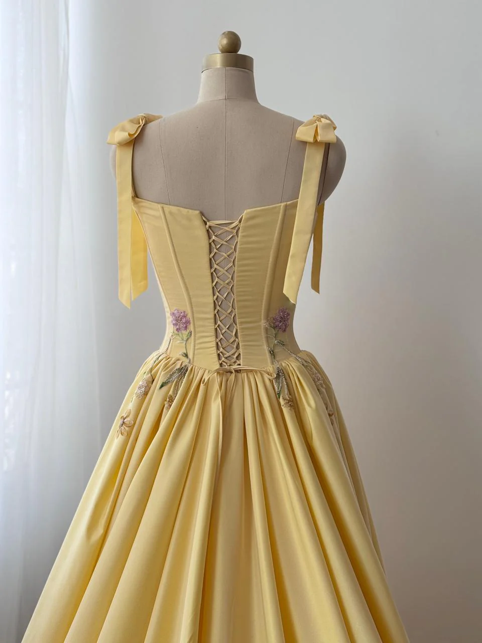 Bright Flowery Gown - Image 3
