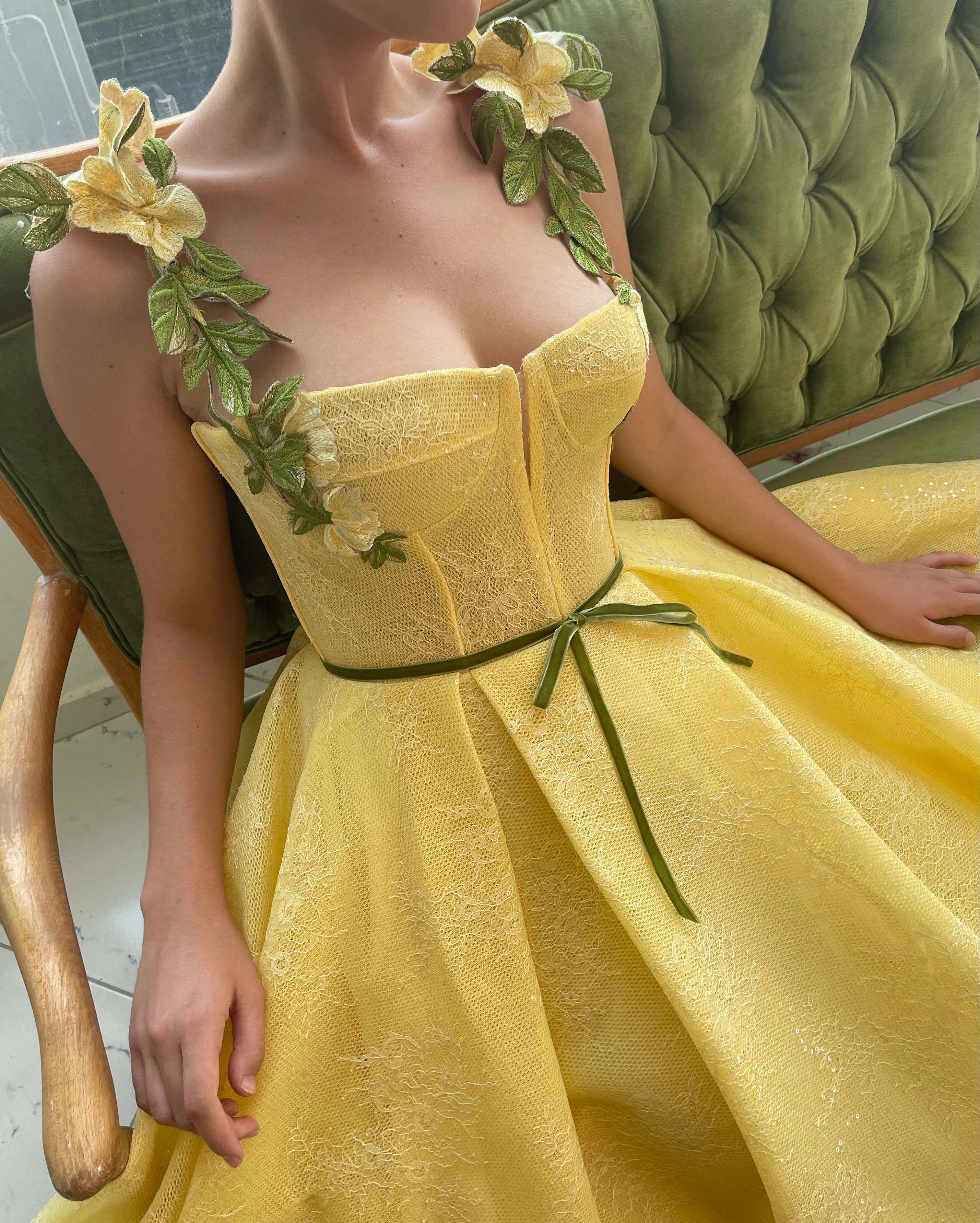 Buttercup Flowering Gown - Image 3