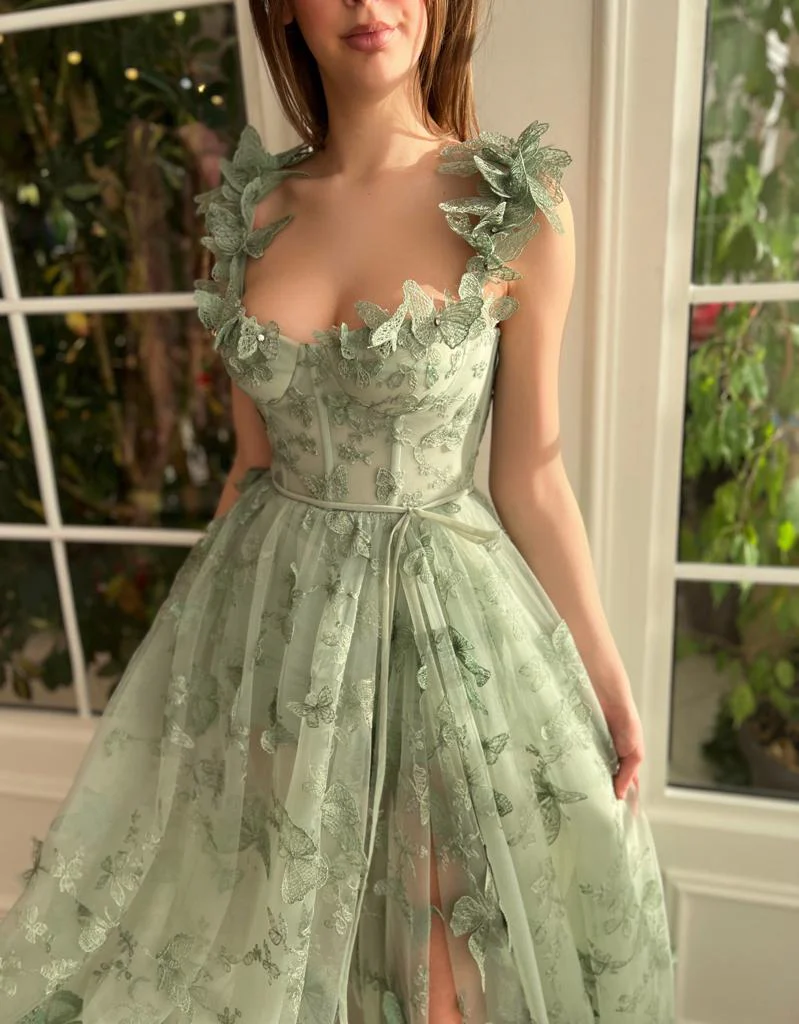 Butterfly Gardenia Gown - Image 5