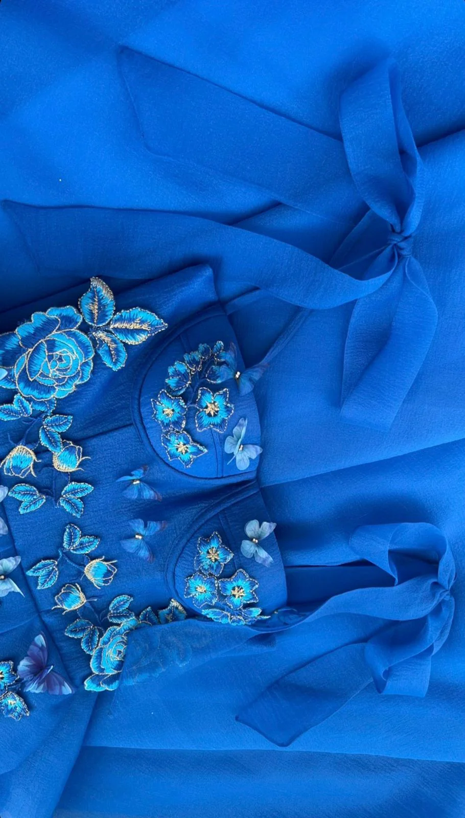 Butterfly Sea Breeze Gown - Image 4