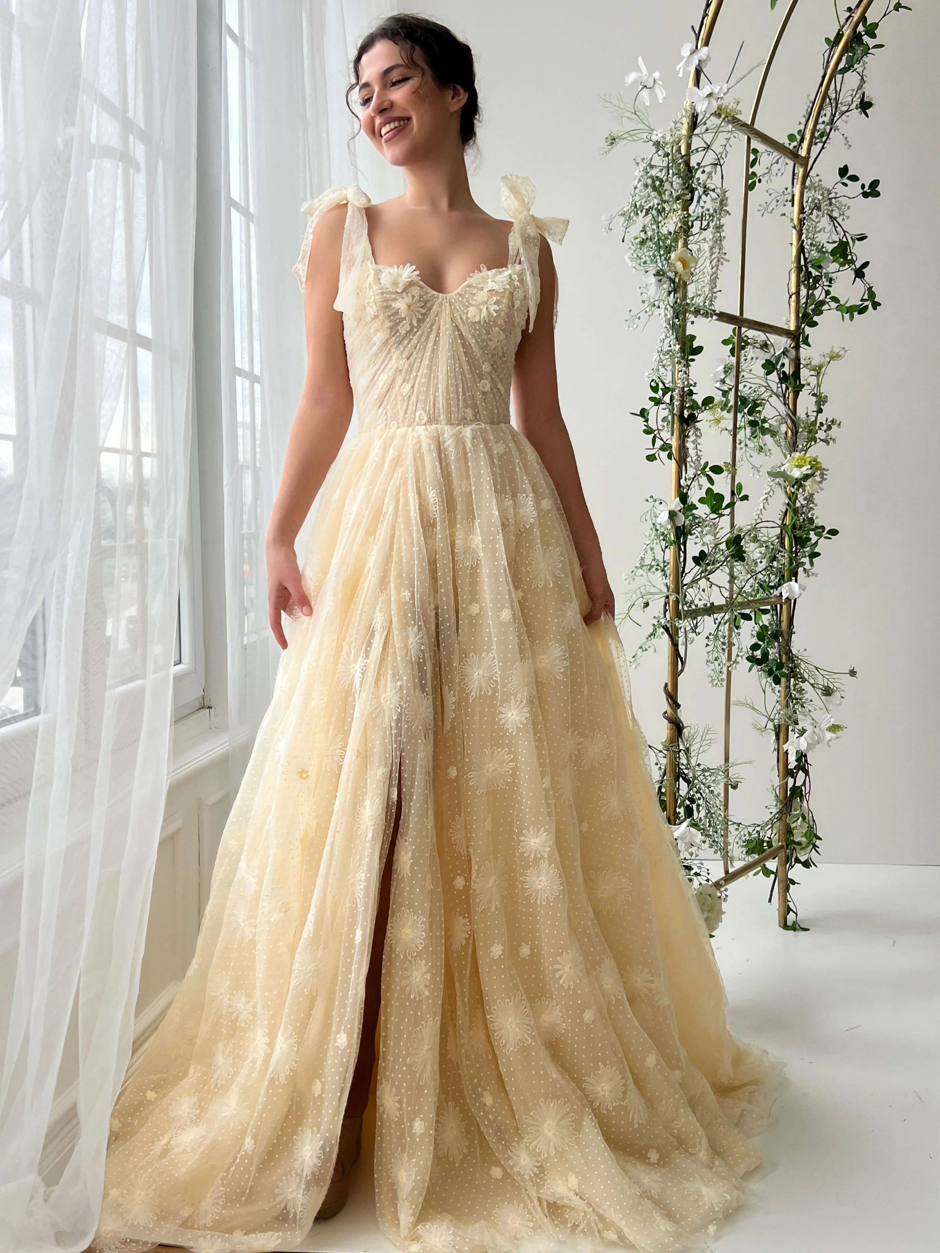 Buttermilk Breeze Gown - Image 4
