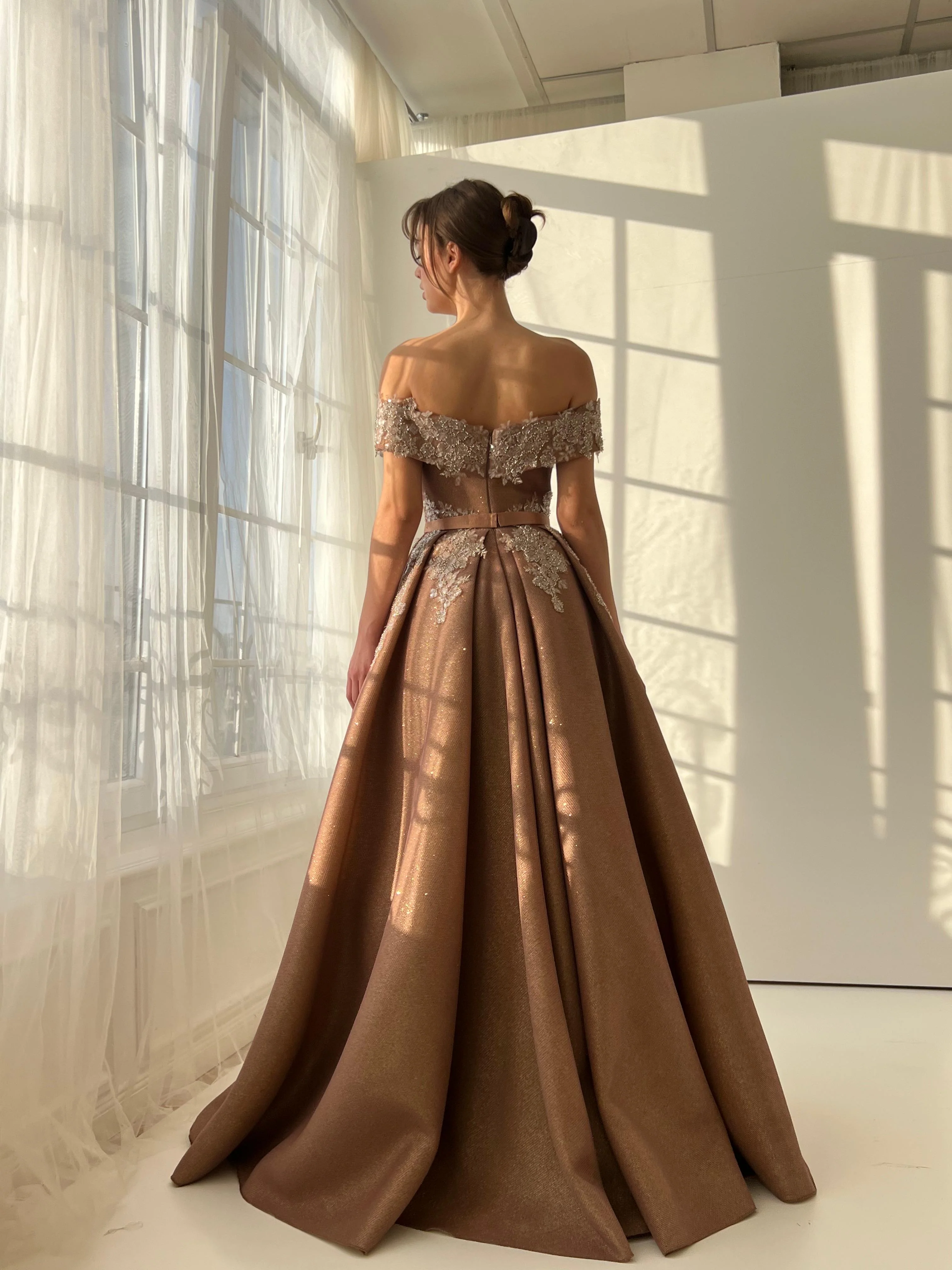 Caramel Haze Gown - Image 2