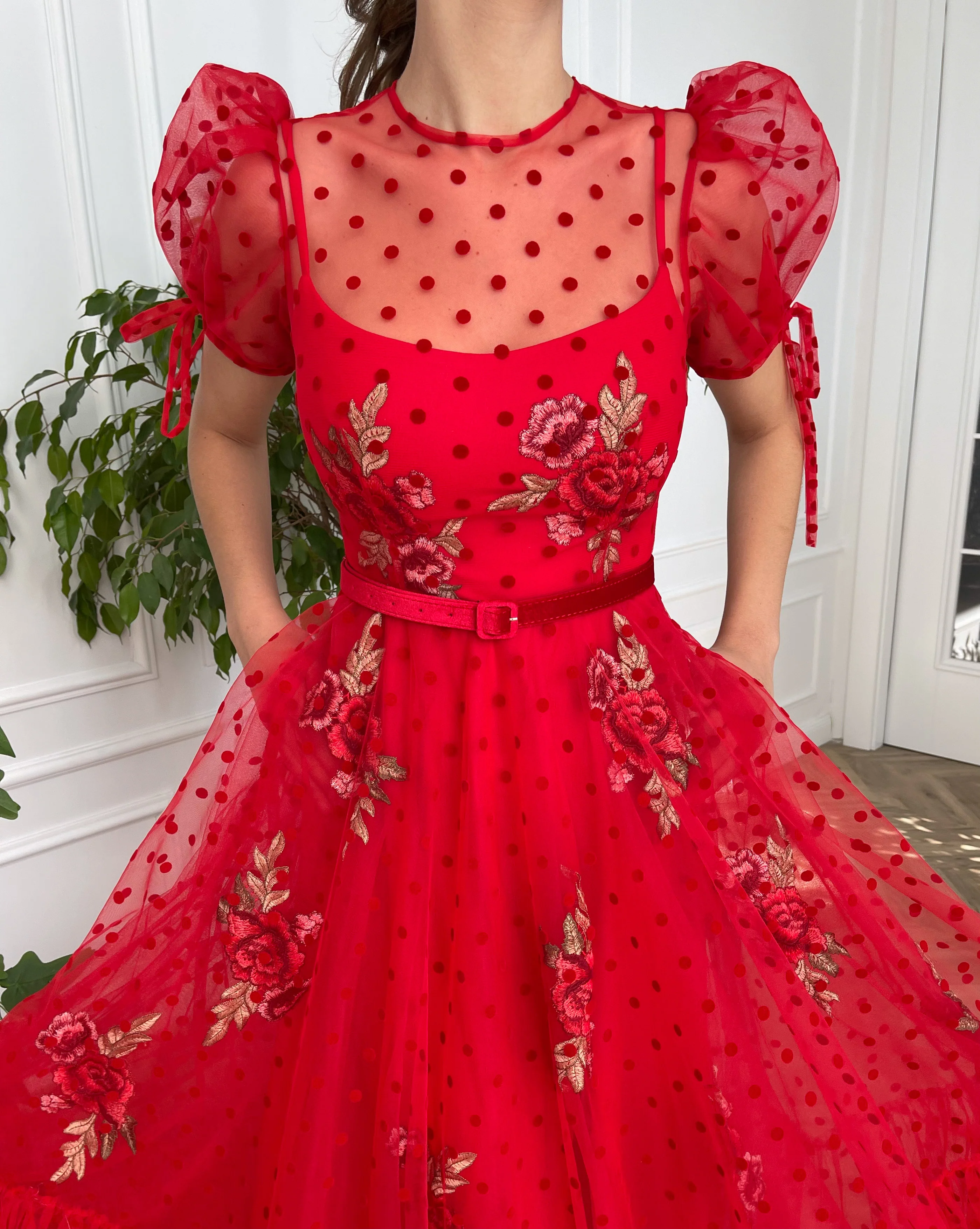 Cardinal Jewel Dress - Image 4