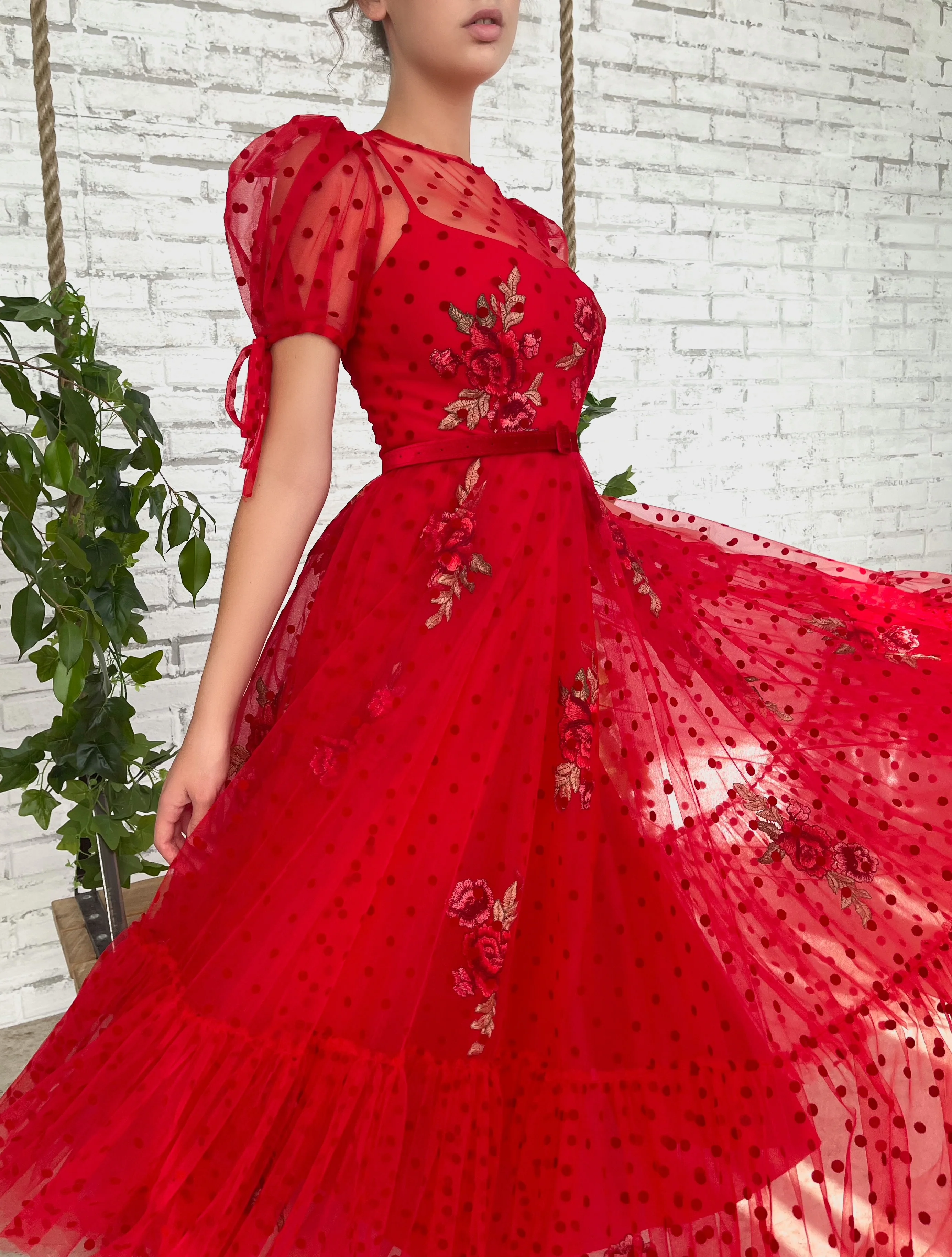Cardinal Jewel Dress - Image 5