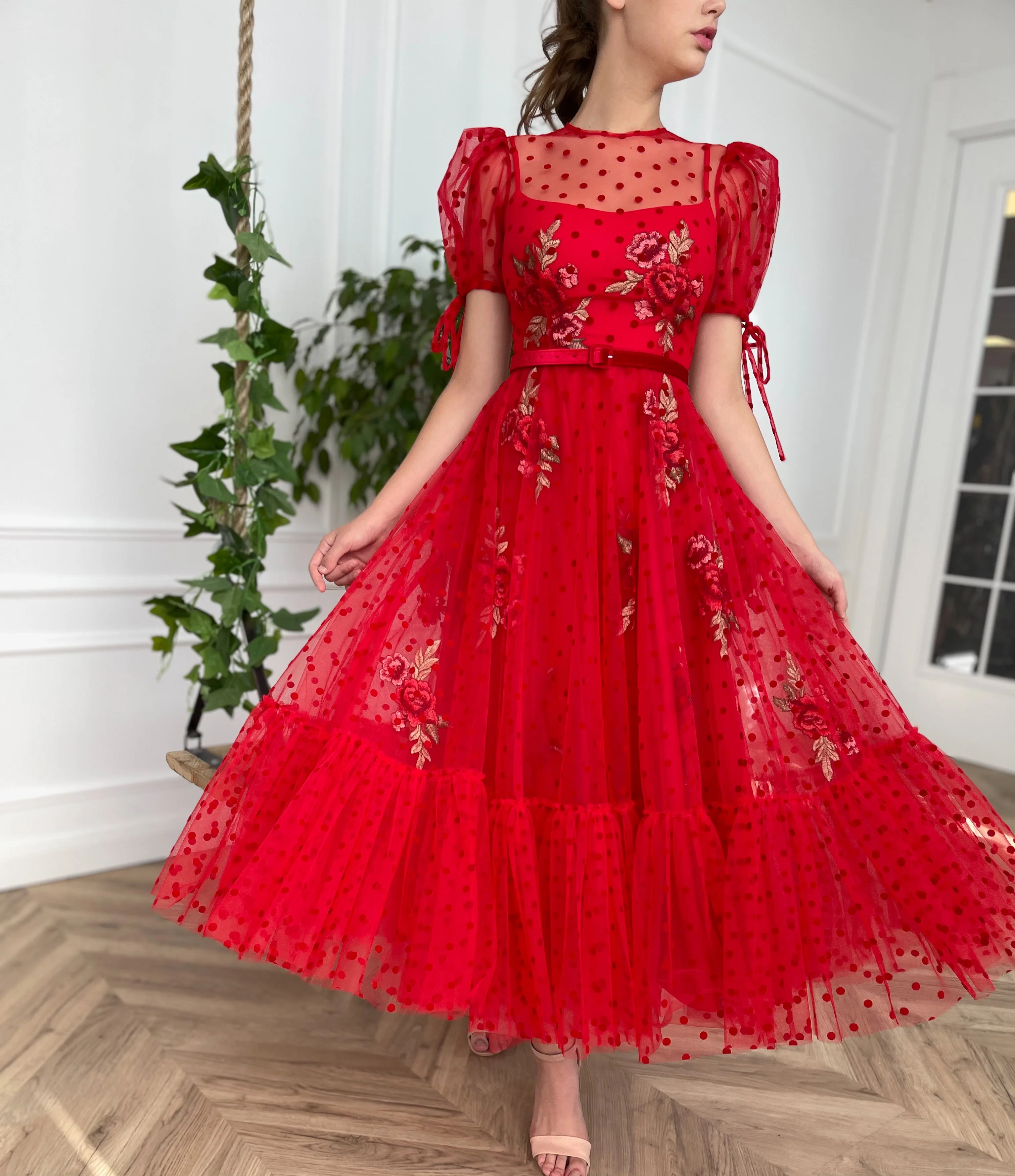 Cardinal Jewel Dress - Image 9