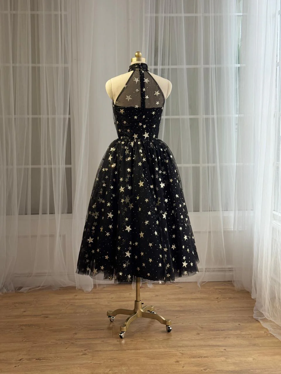 Celestial Crystalline Midi Dress - Image 4