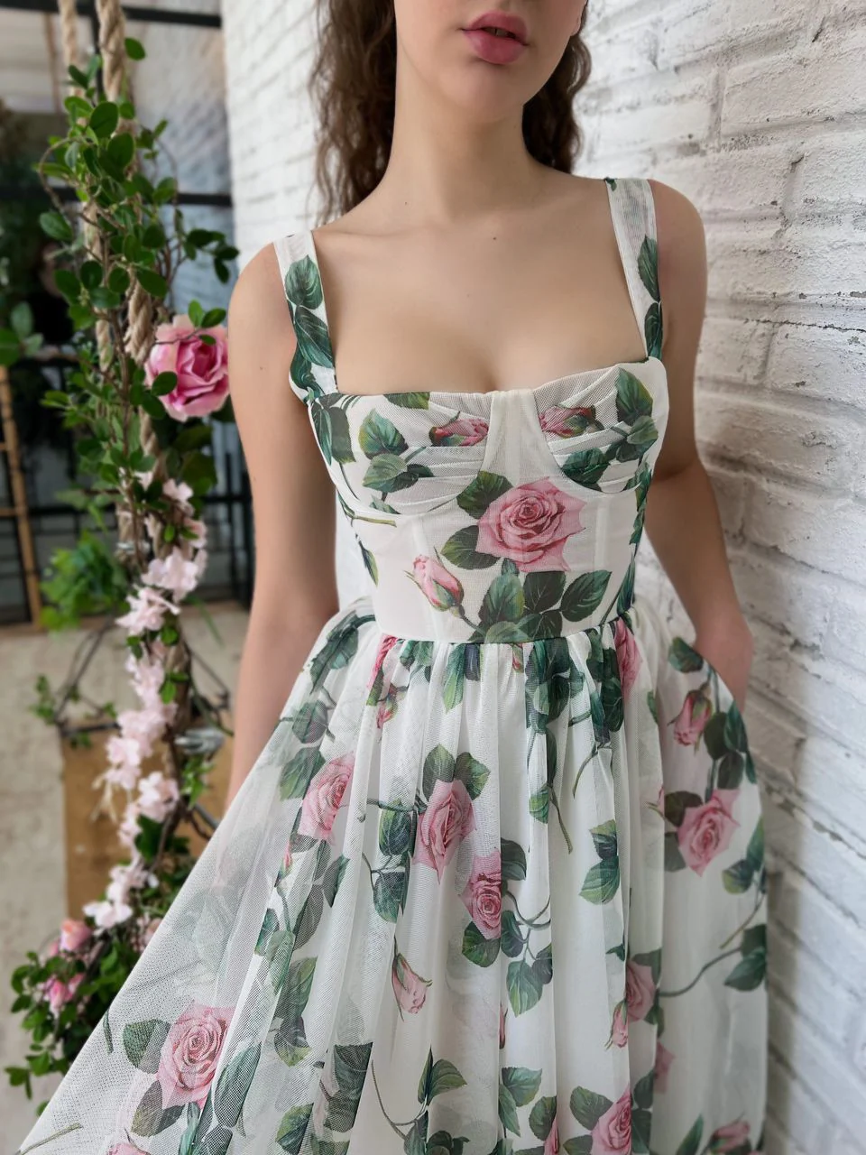 Celestial Rose Gown - Image 6