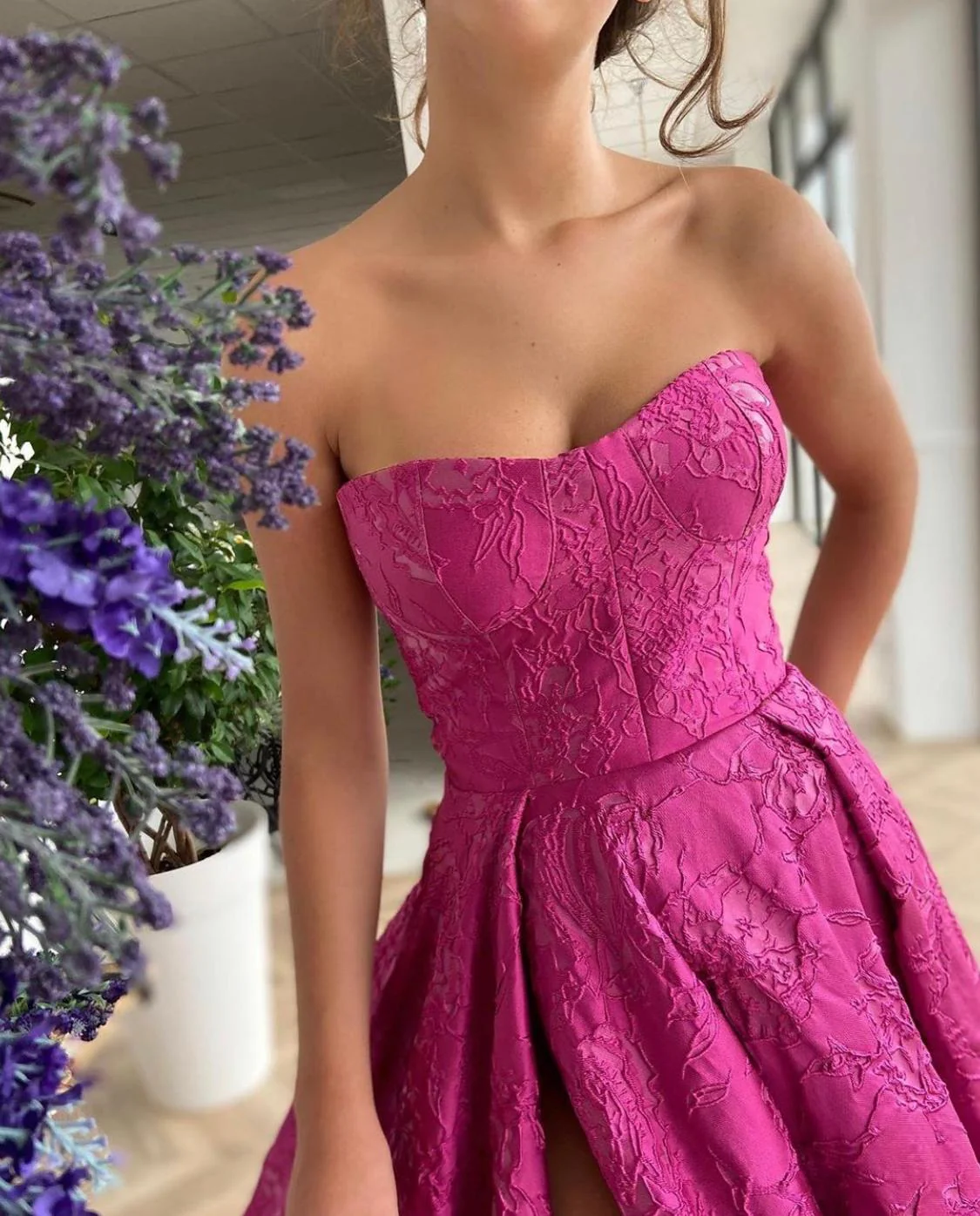 Cerise Amorous Gown - Image 3