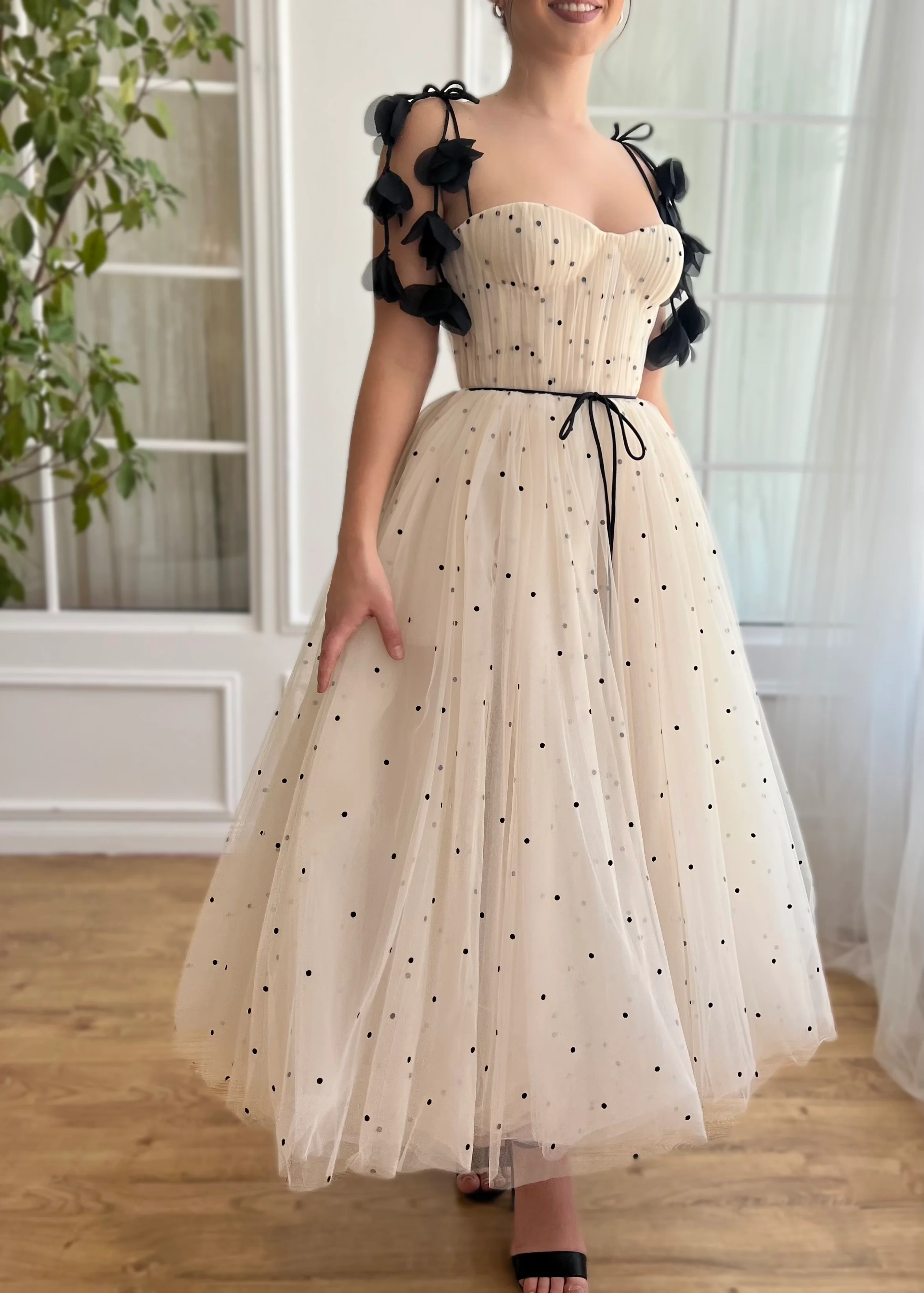 Charmy Polka Dot Dress - Image 3