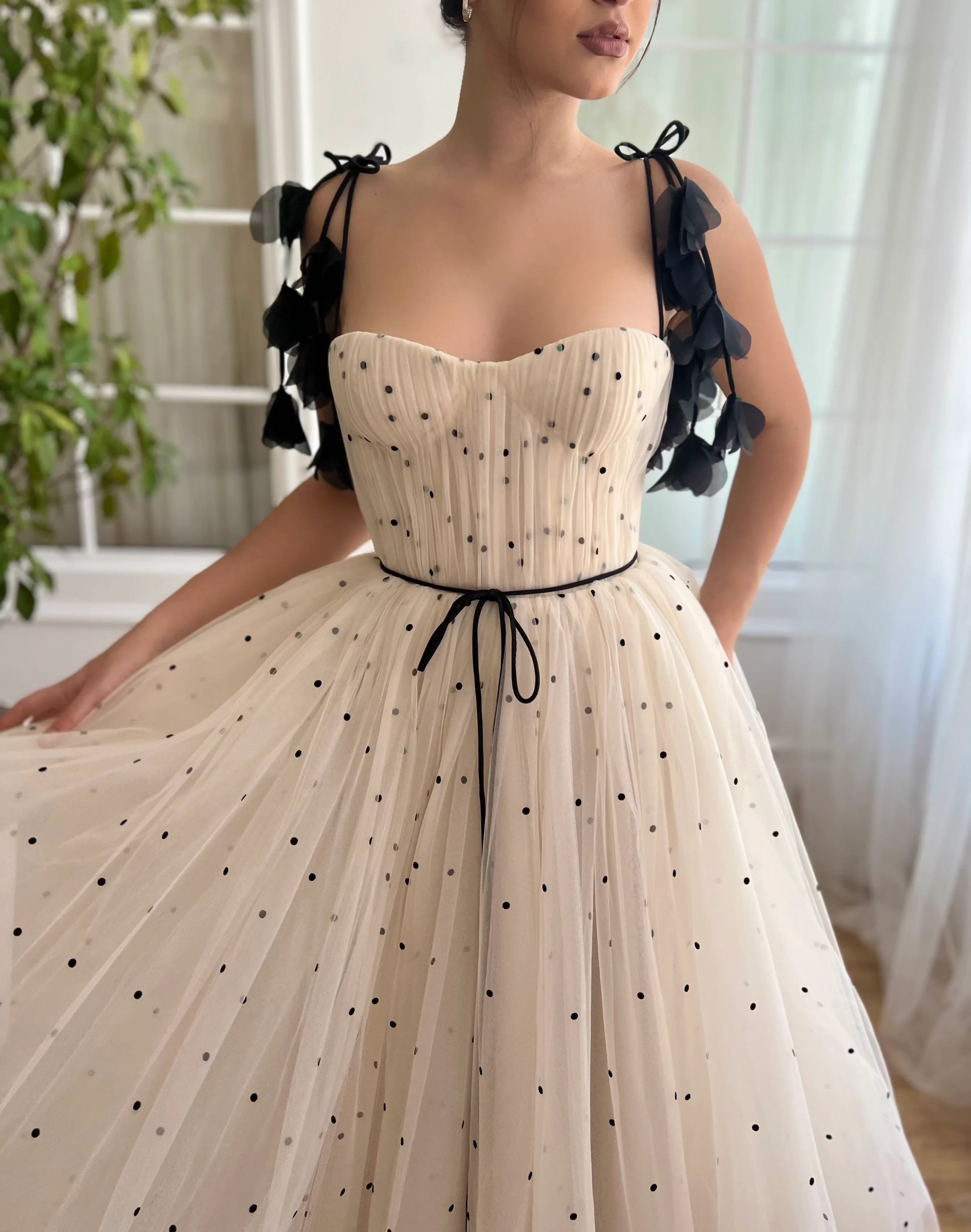 Charmy Polka Dot Dress - Image 4