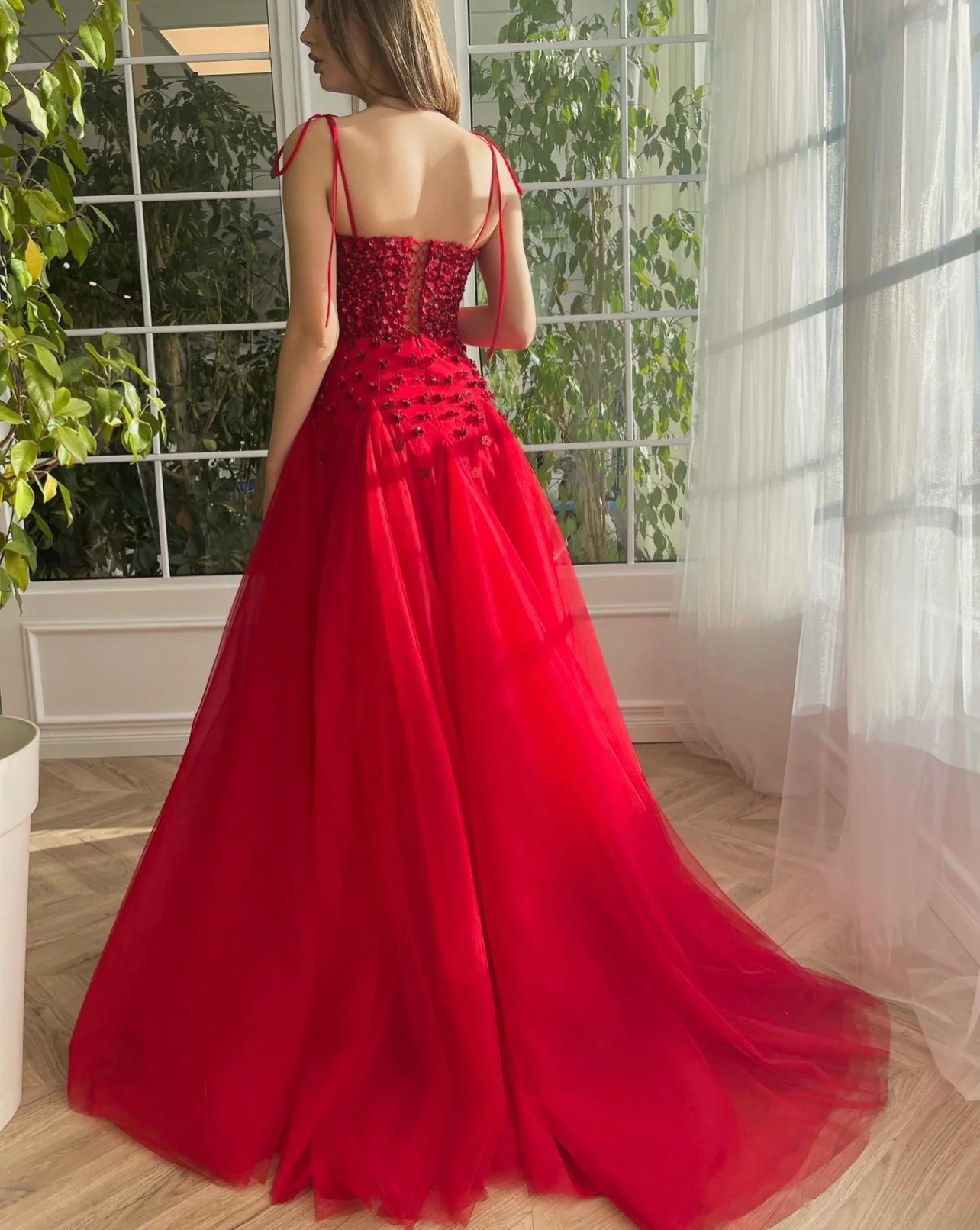 Cherry Blossom Elegance Gown - Image 2