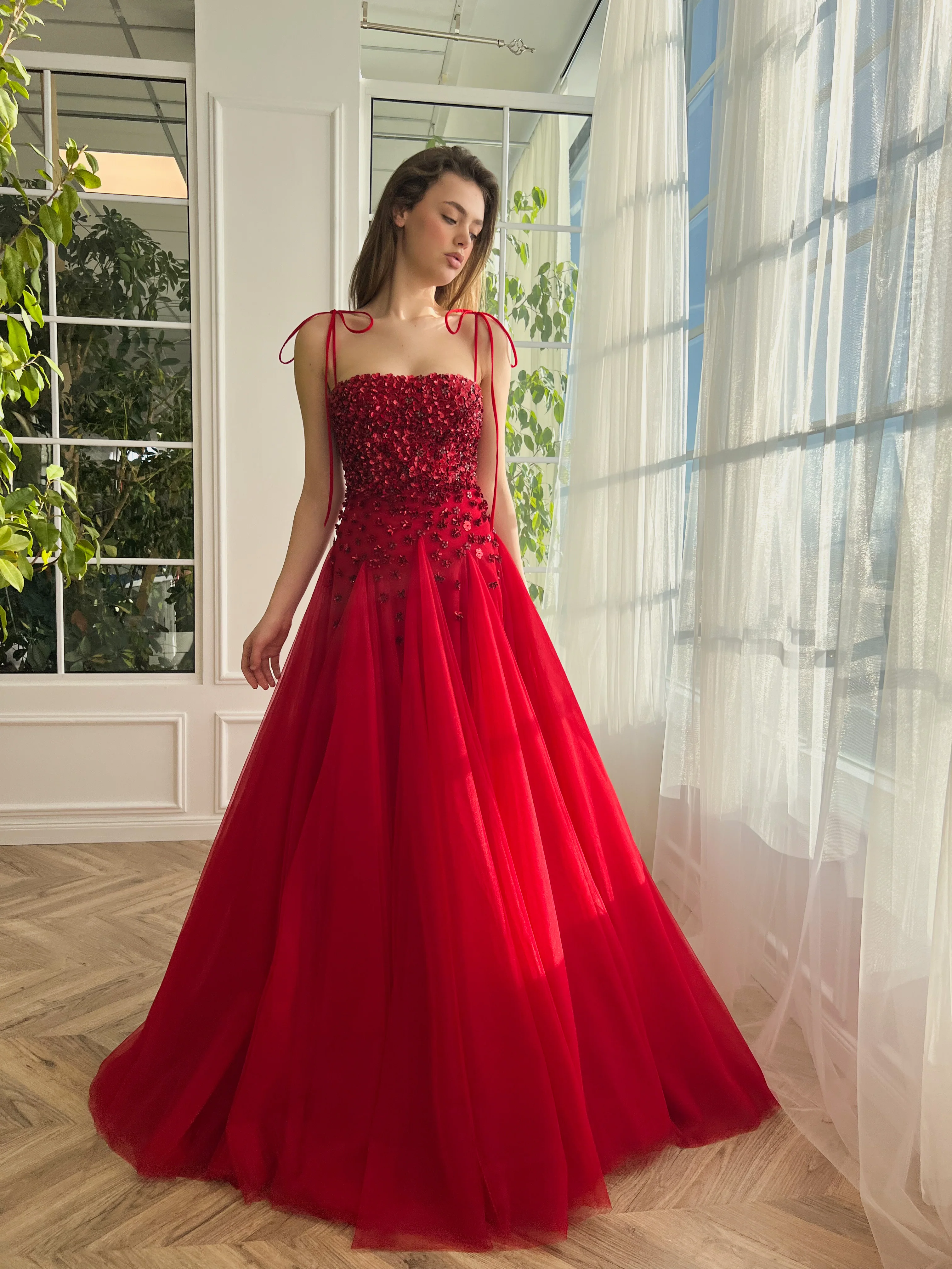 Cherry Blossom Elegance Gown - Image 3