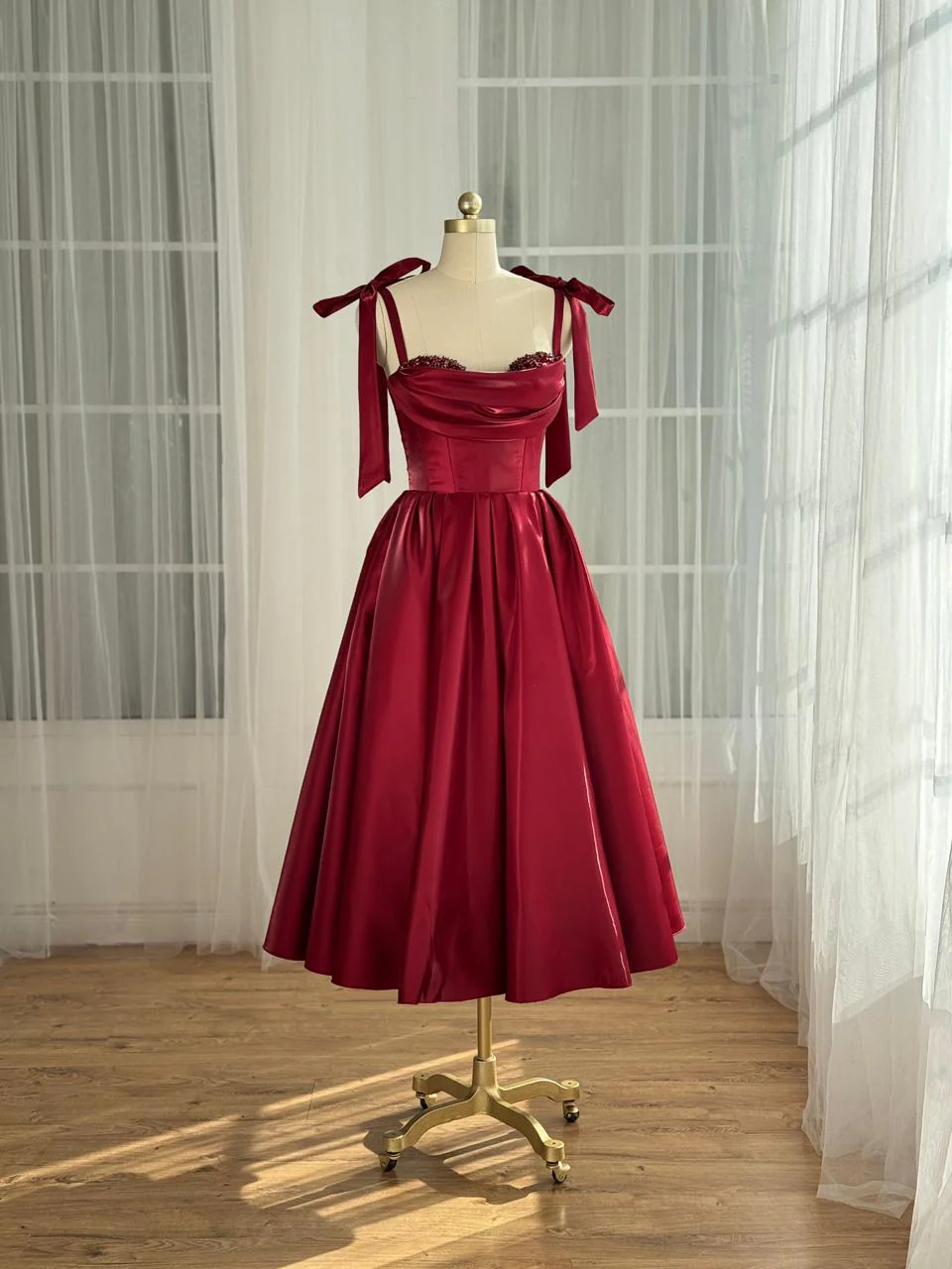 Cherry Hymn Midi Dress - Image 4
