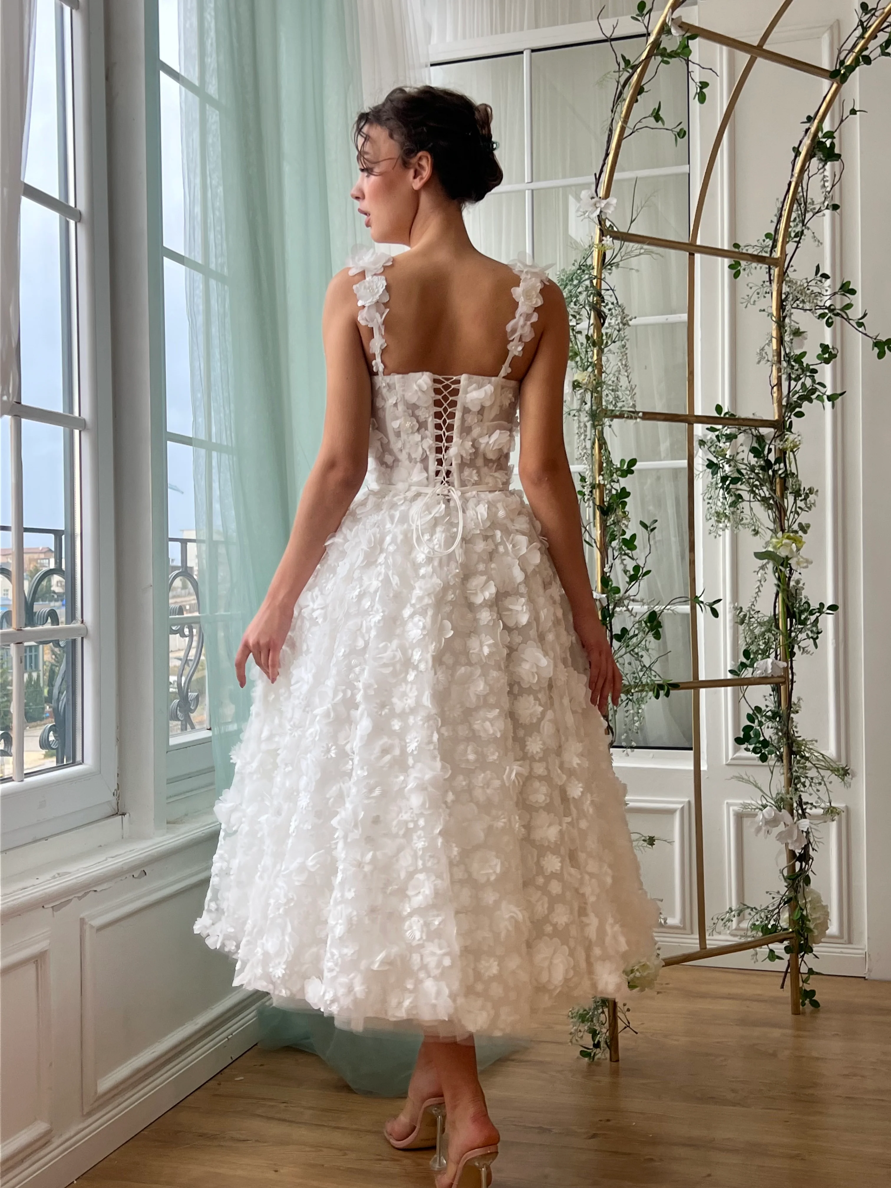 Cloud Reverie Midi Dress - Image 2