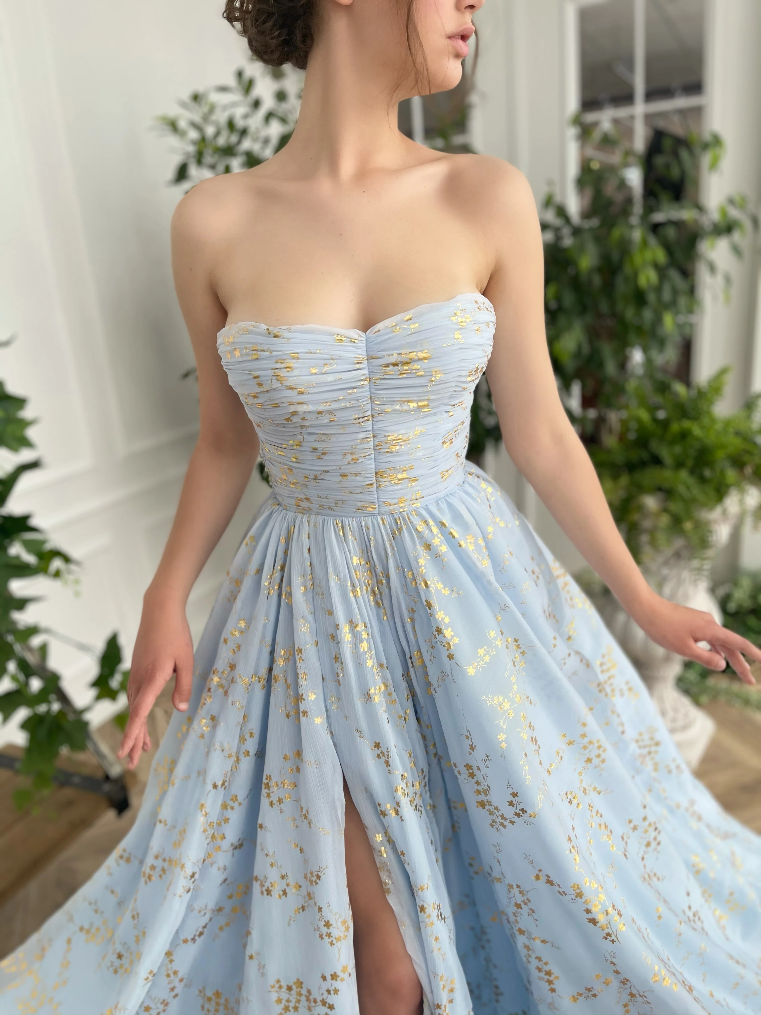 Cloud Starlet Cape Gown - Image 4