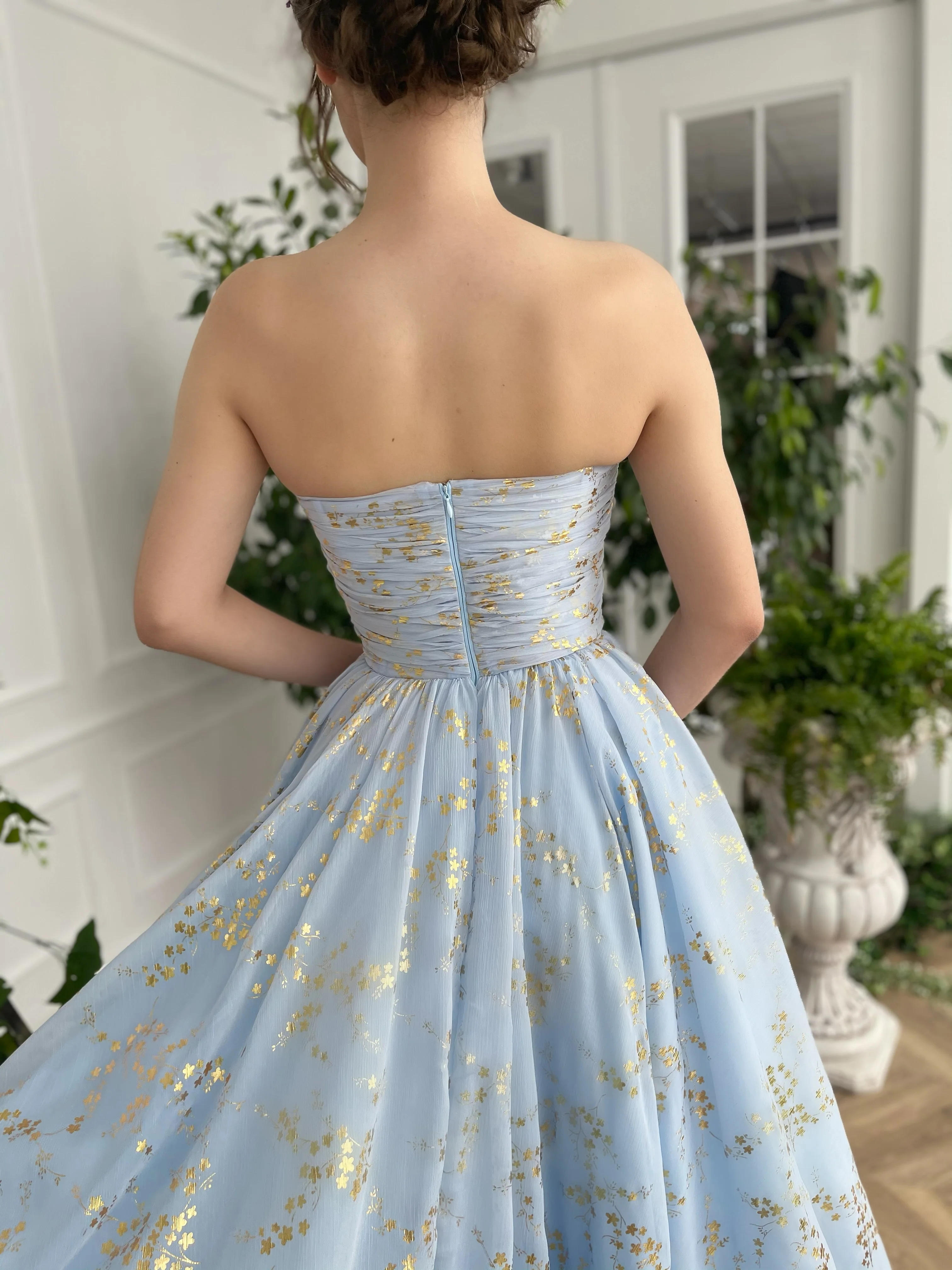 Cloud Starlet Cape Gown - Image 6