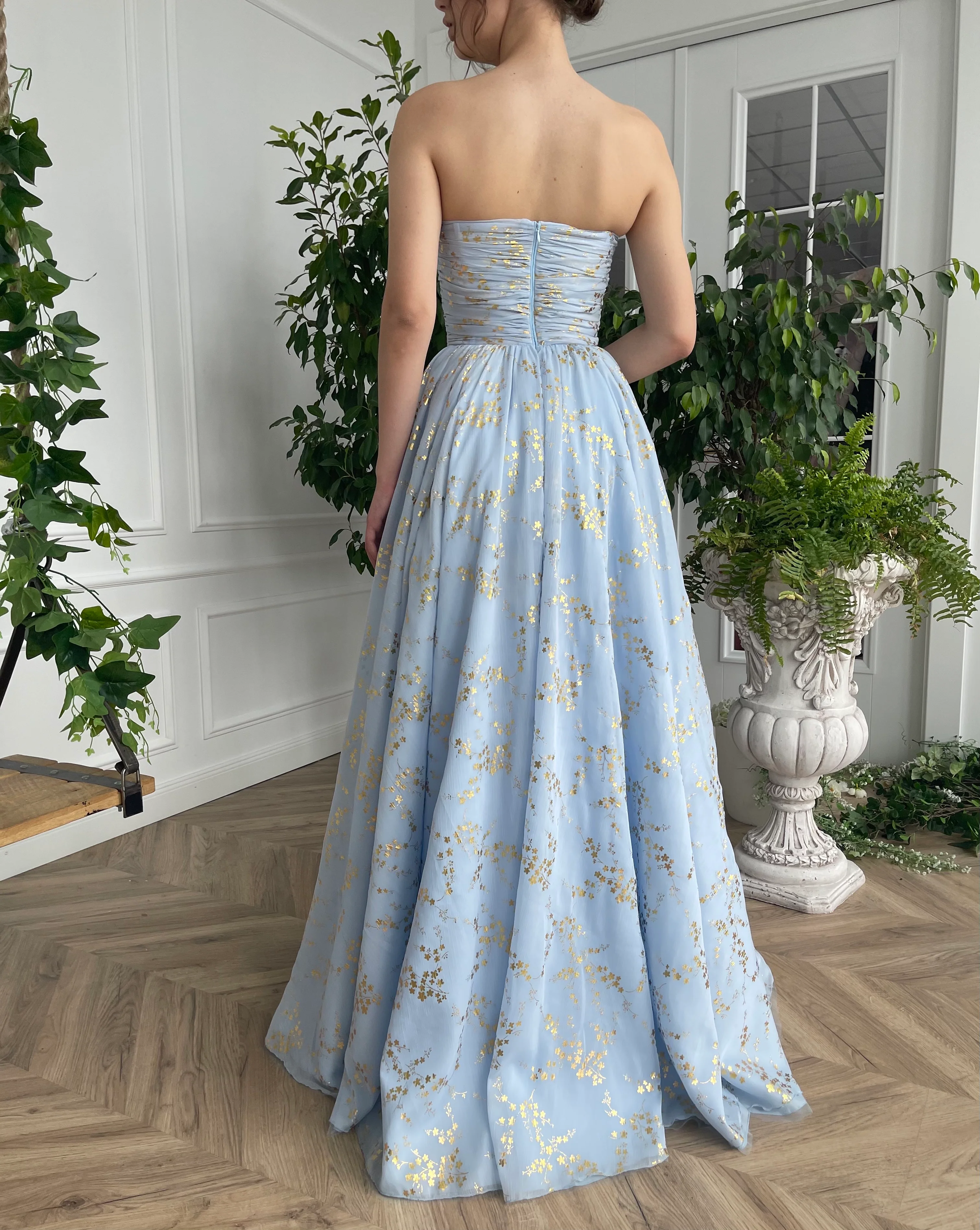 Cloud Starlet Cape Gown - Image 7
