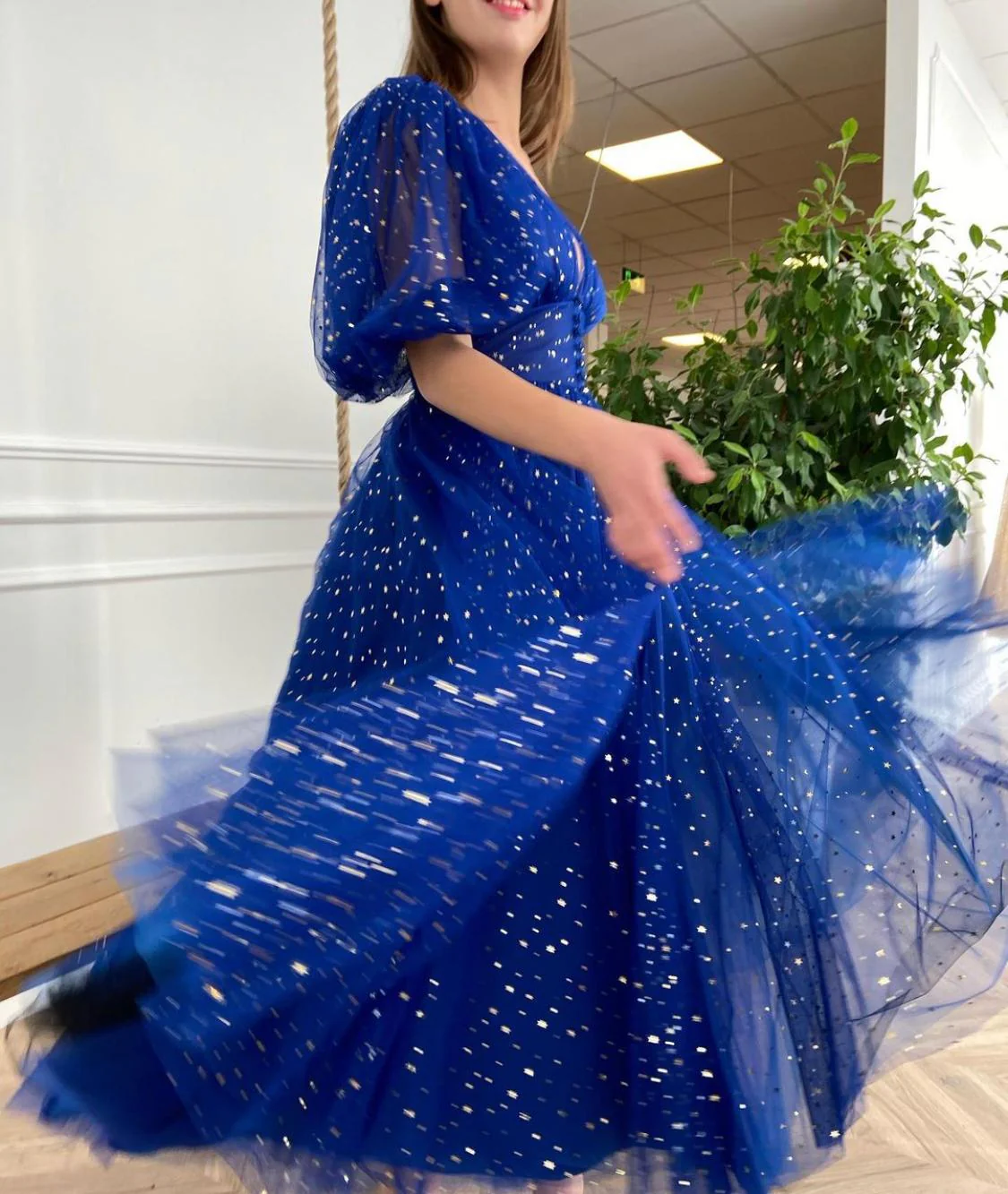 Cobalt Starry Dress - Image 2
