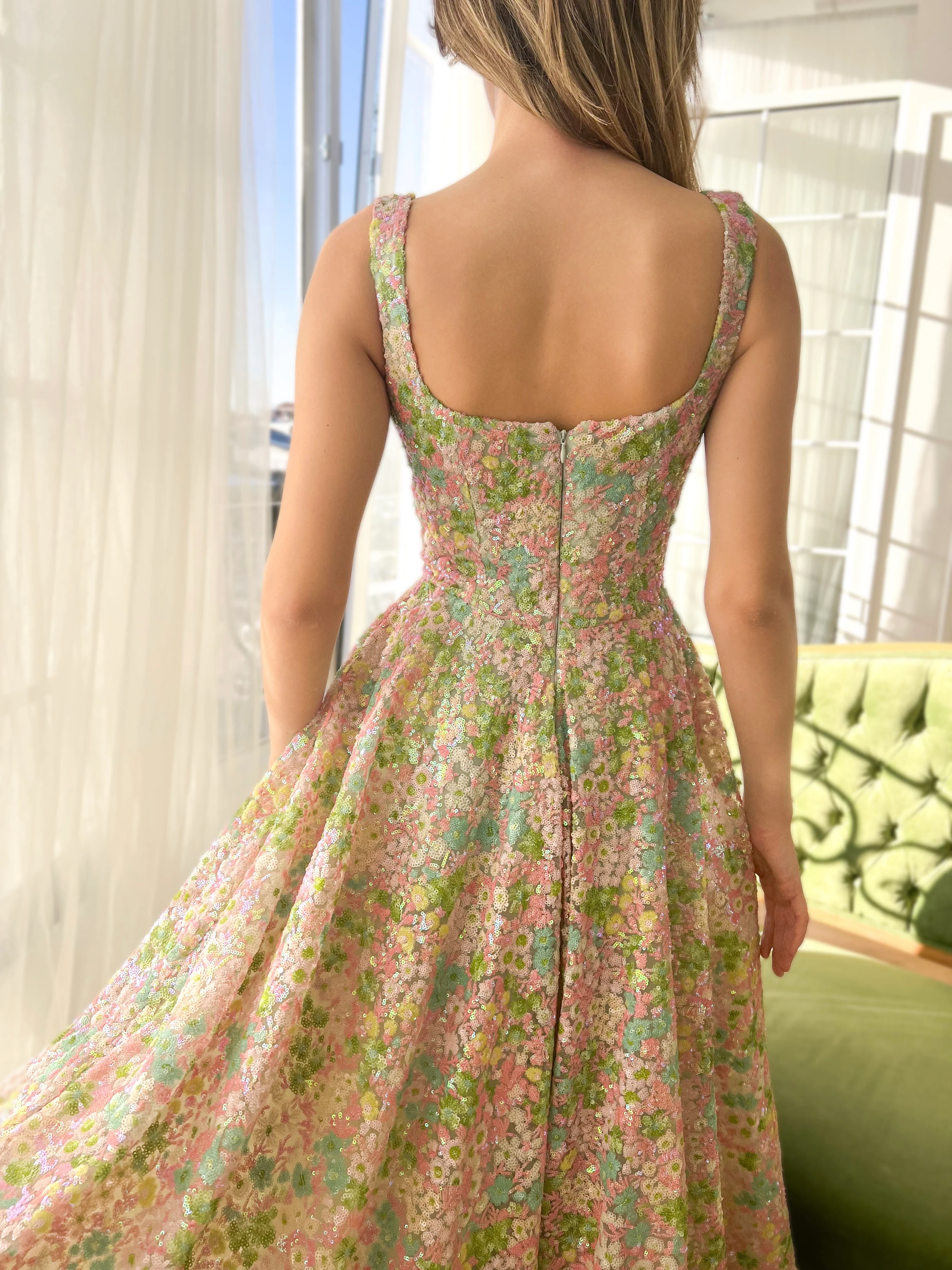Coral Rose Gown - Image 5