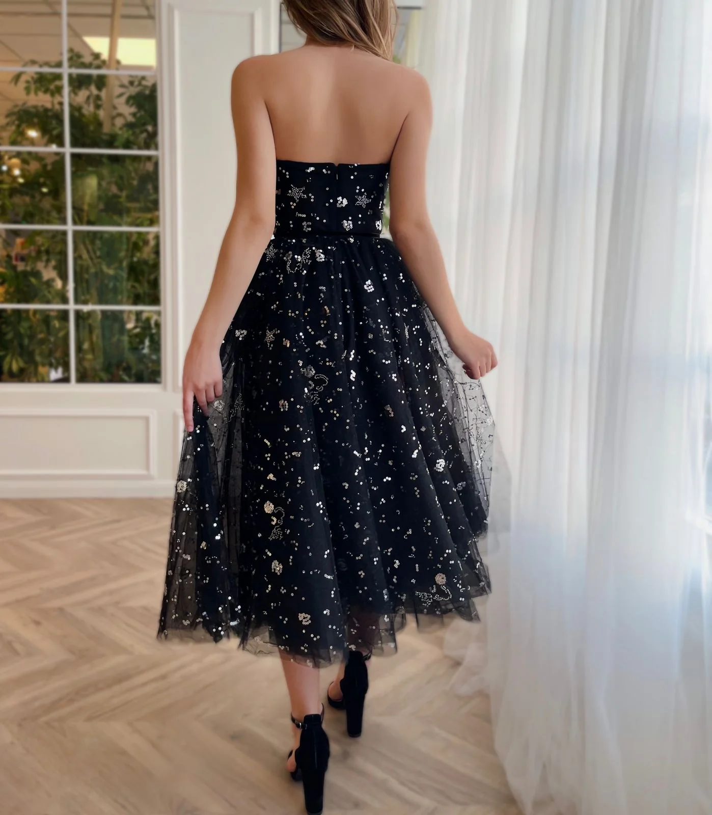 Cosmic Confessions Midi Dress - Image 5