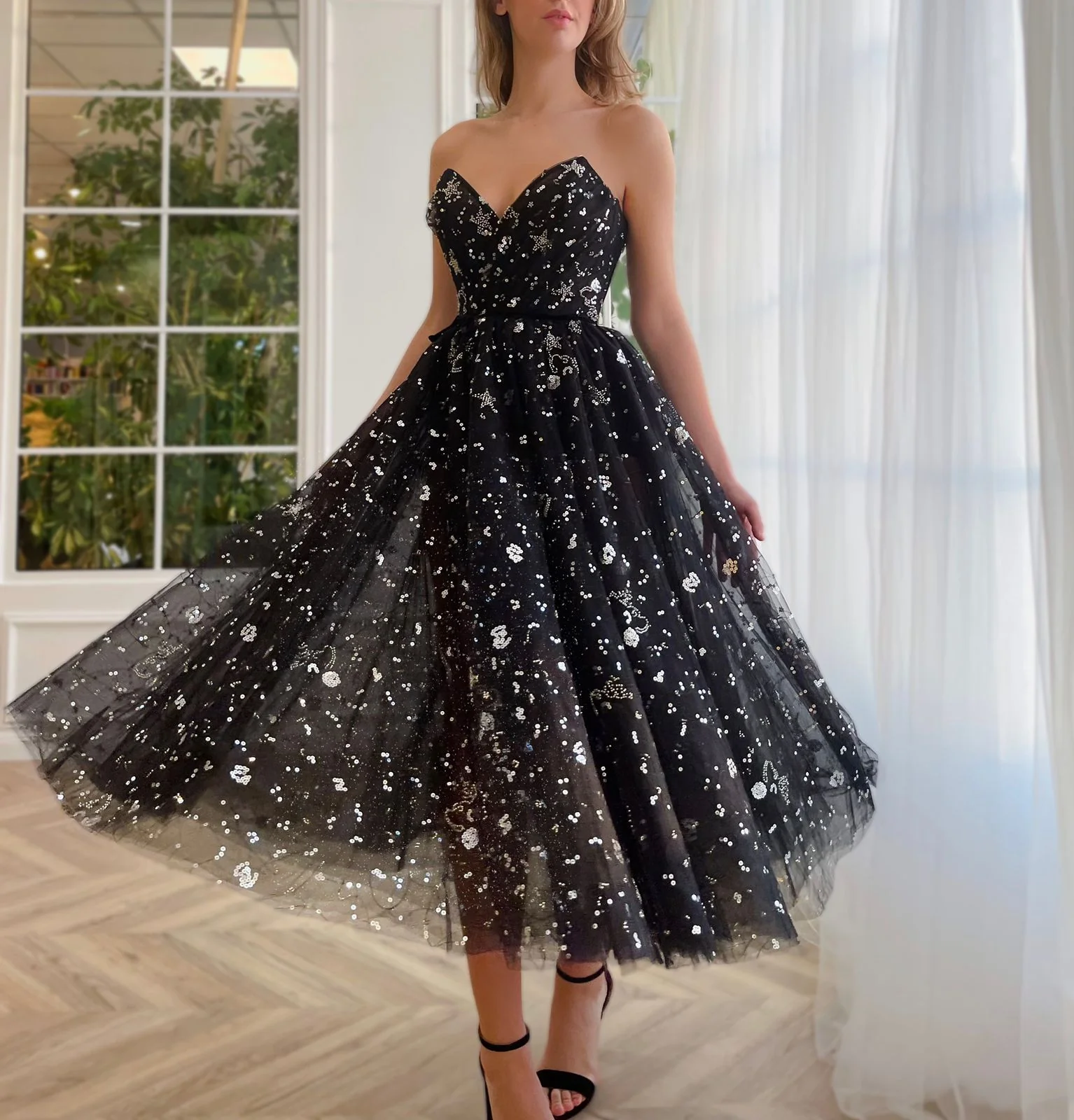 Cosmic Confessions Midi Dress - Image 6
