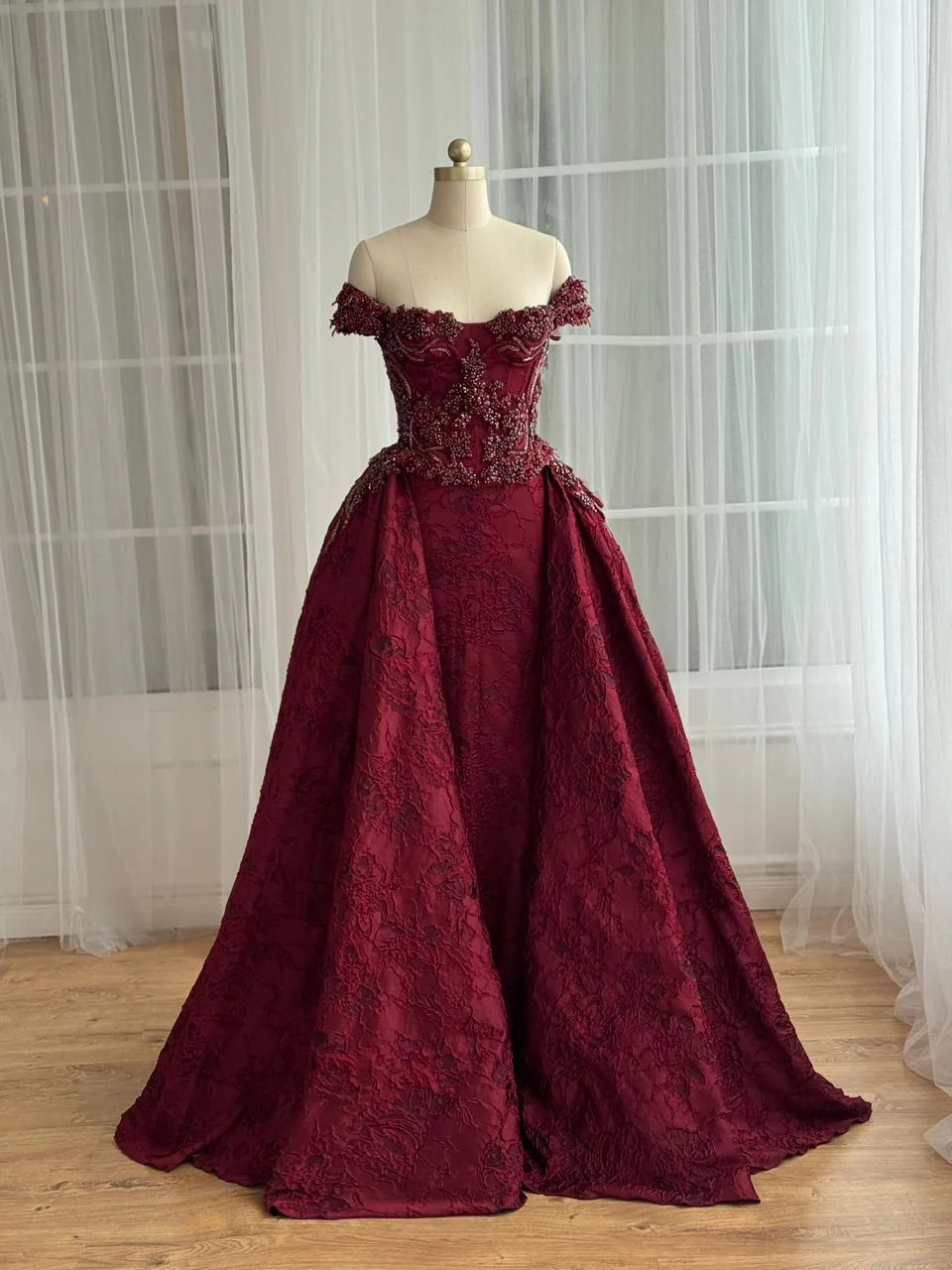 Cranberry Crown Gown