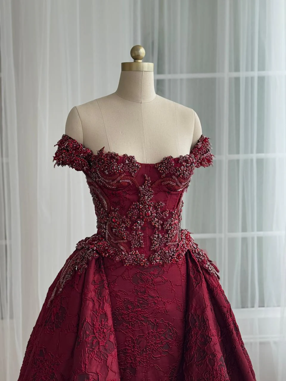 Cranberry Crown Gown - Image 2