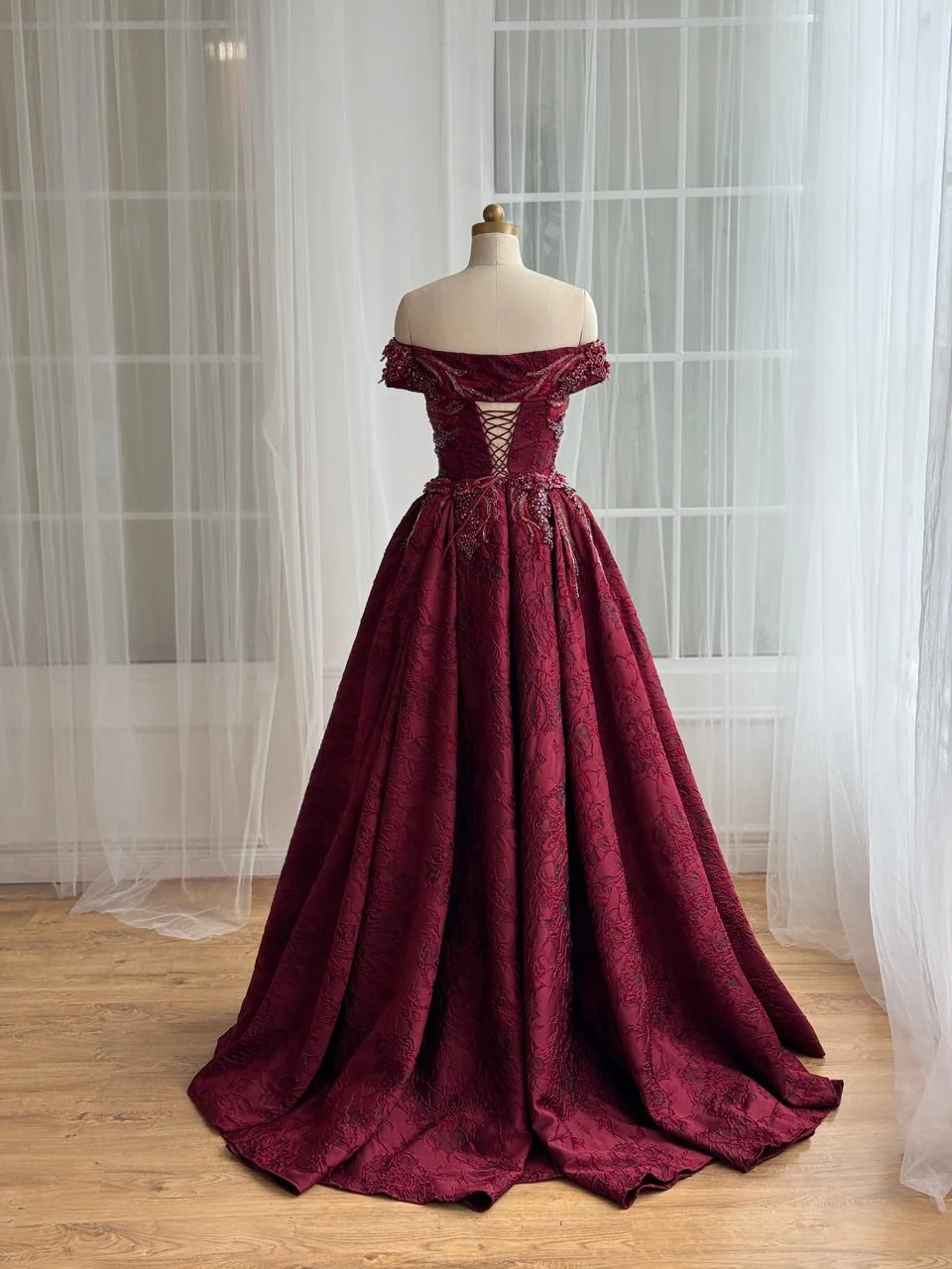 Cranberry Crown Gown - Image 4