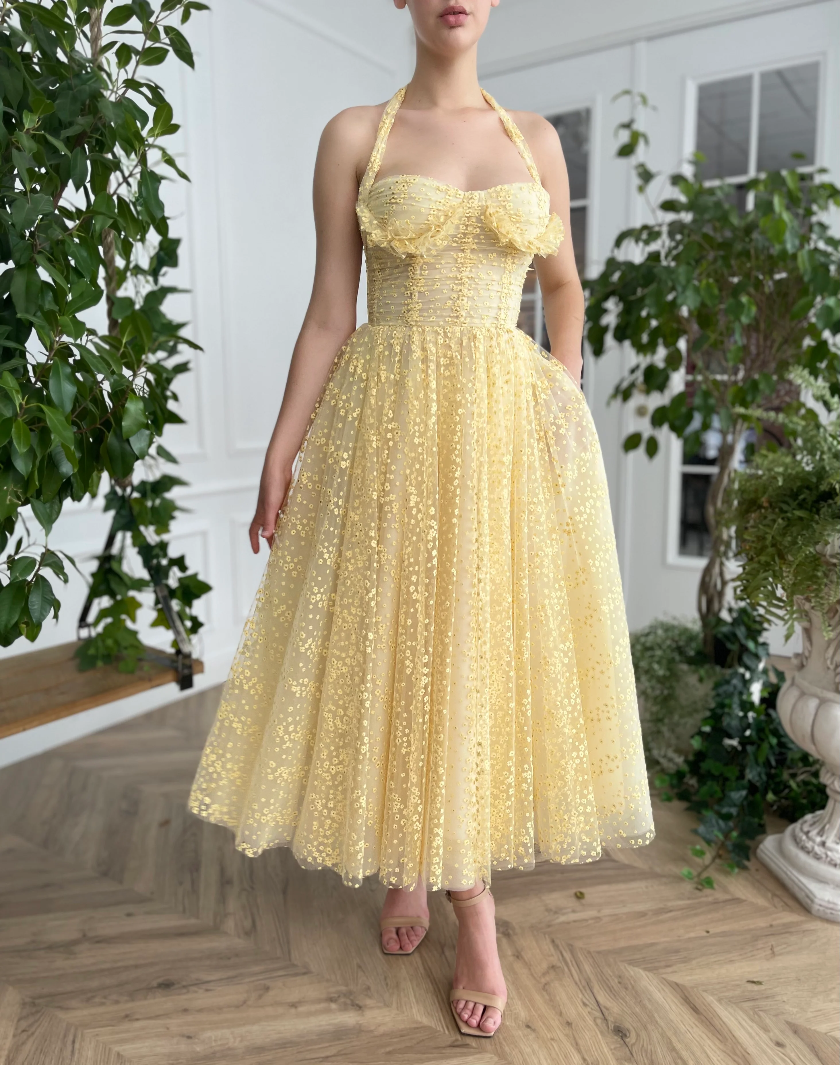 Daffodil Ruffles Dress