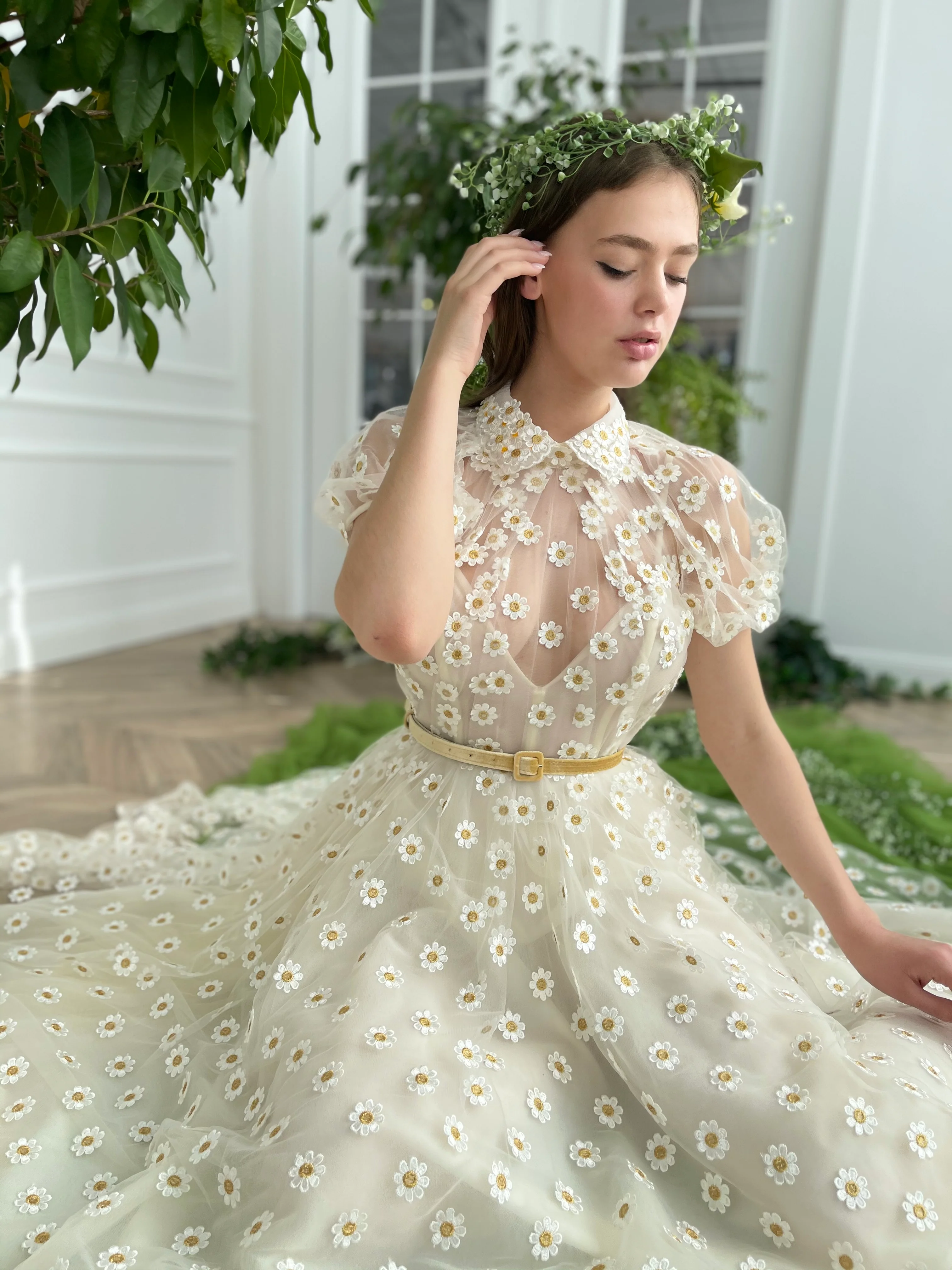 Daisy Bell Belted Dress - Image 2